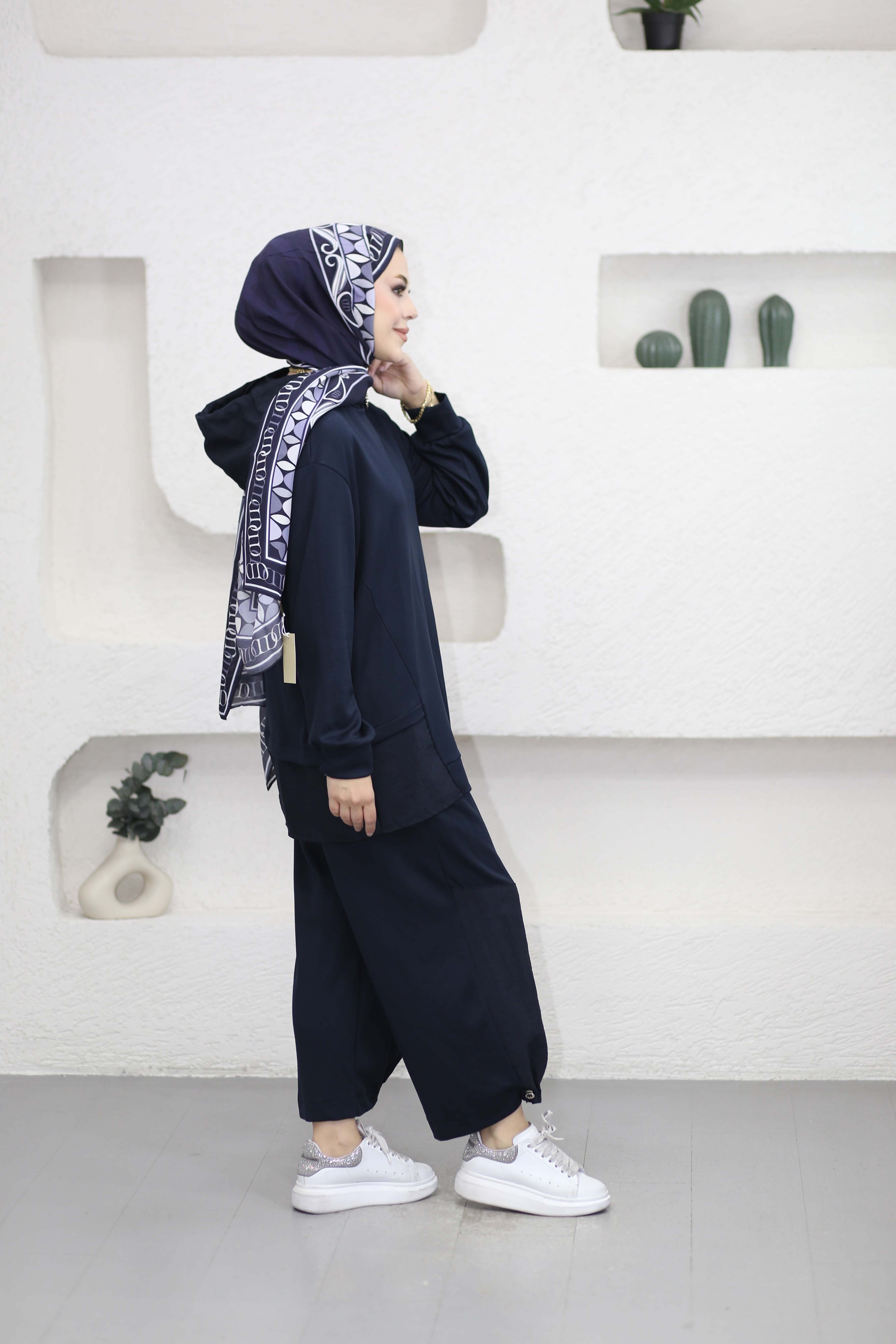 Yan Paraşüt Spor Takım Lacivert 22887