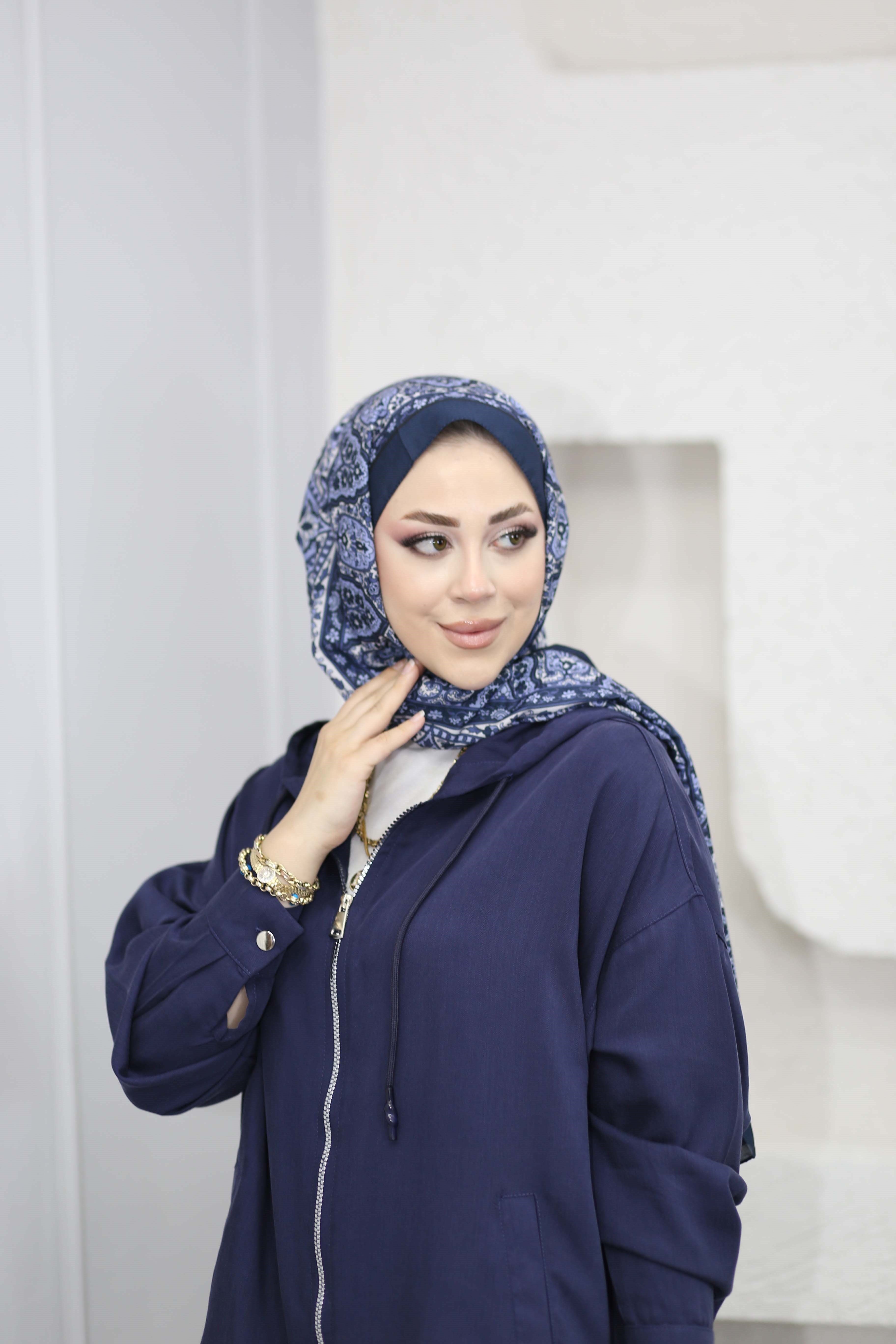 Fermuarlı Basıc Takım Lacivert 5645