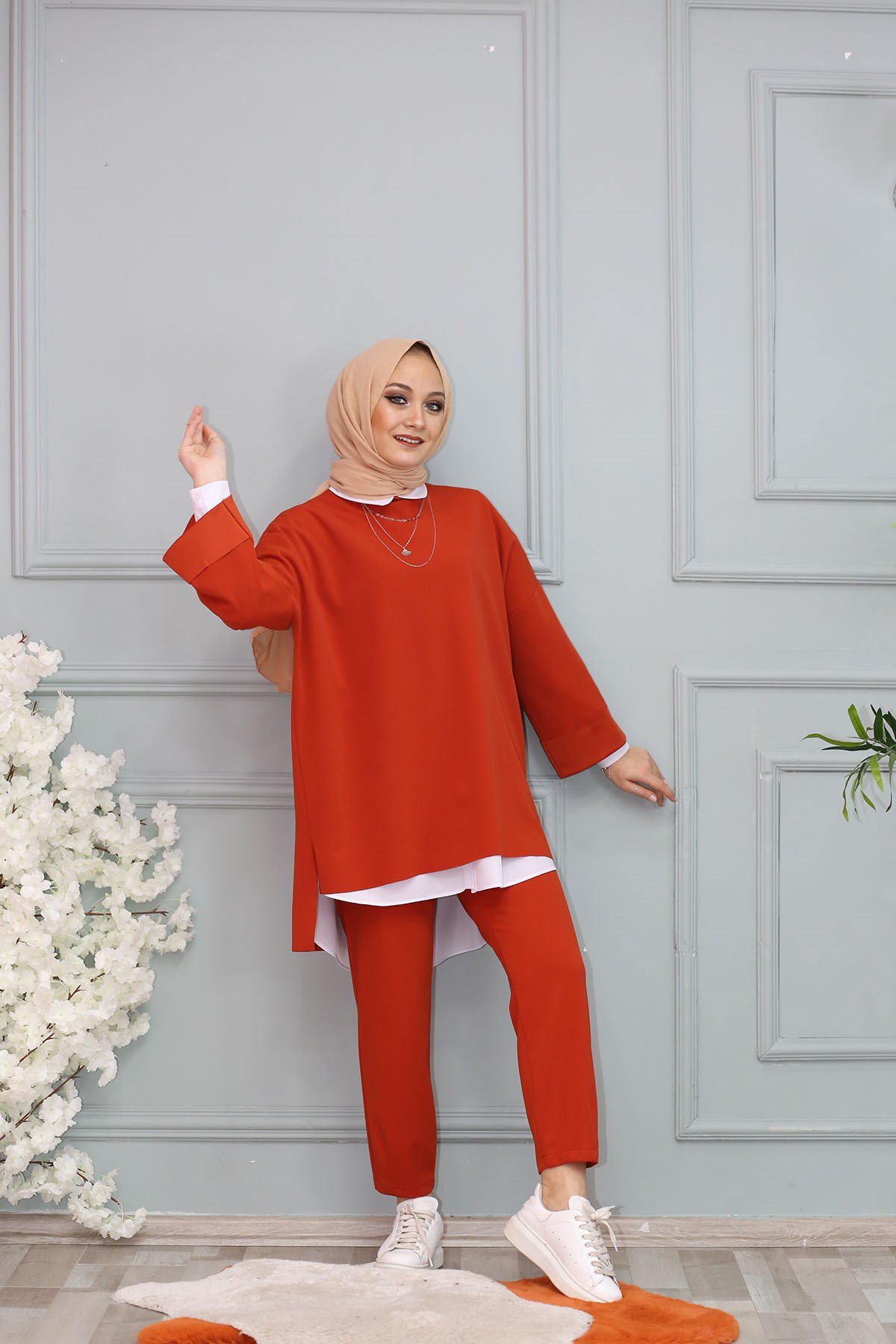 İKİLİ TAKIM TURUNCU  10498