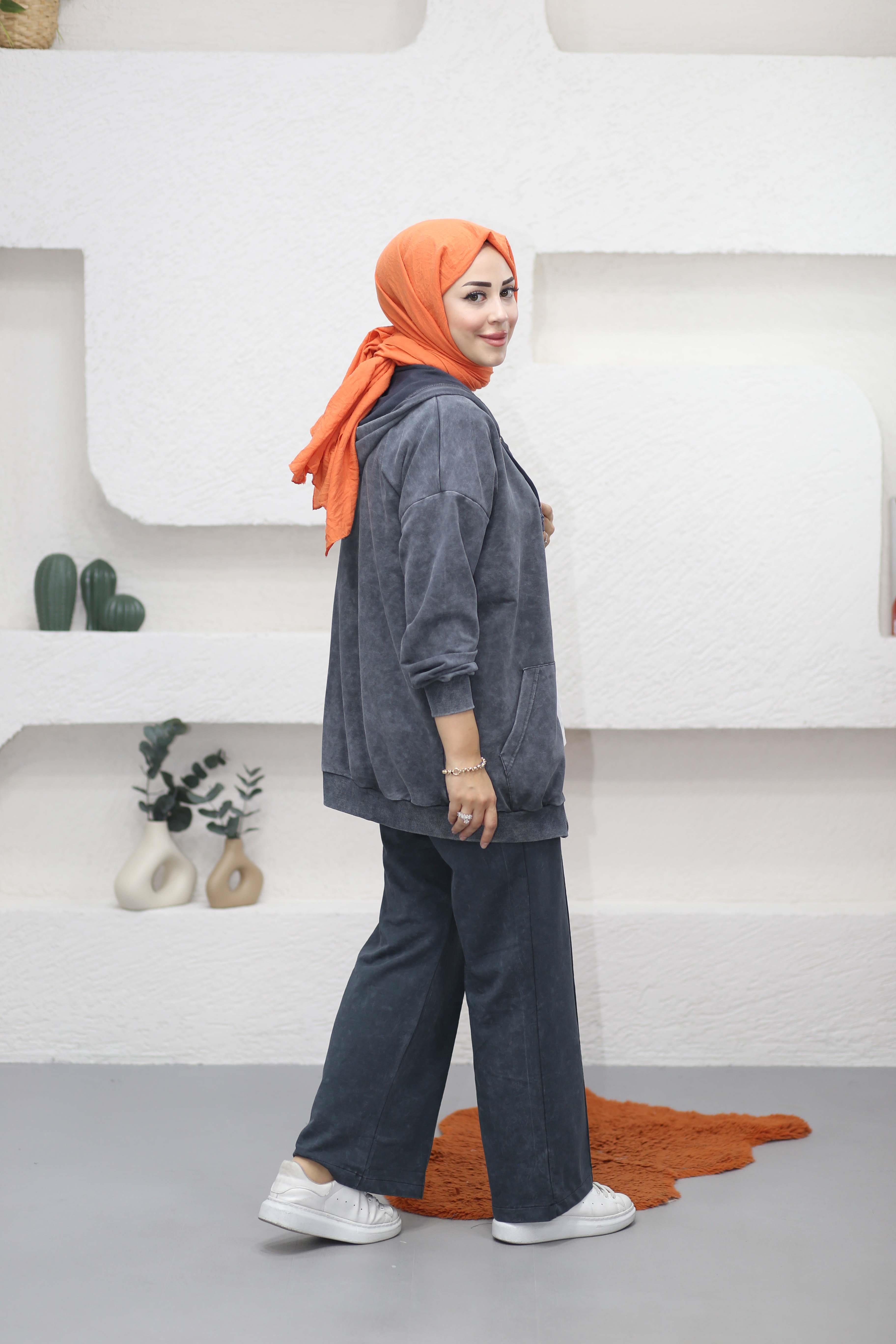 Hırkalı Spor Takım Gri 5198