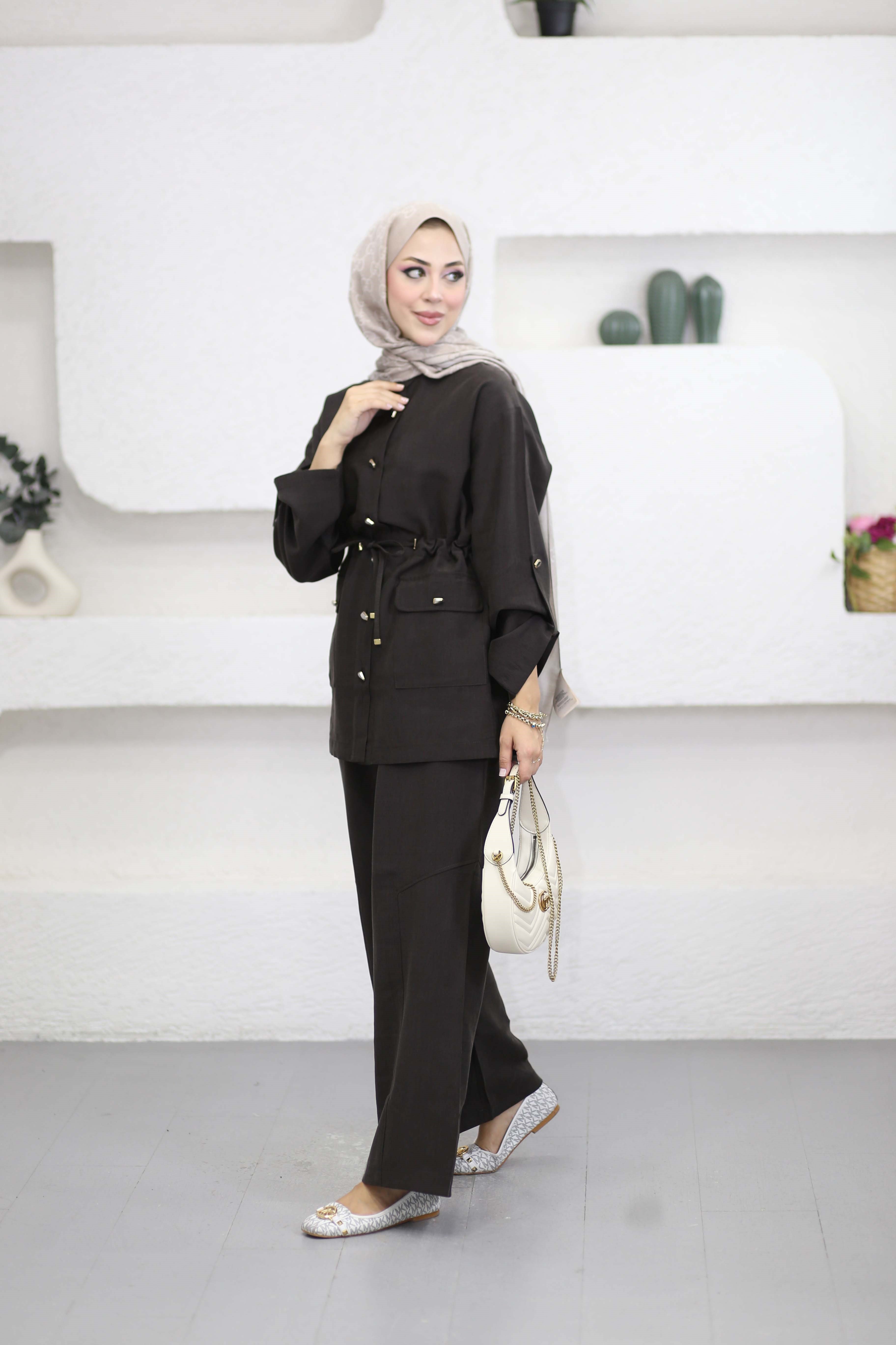 Moss Takım Kahverengi 6715