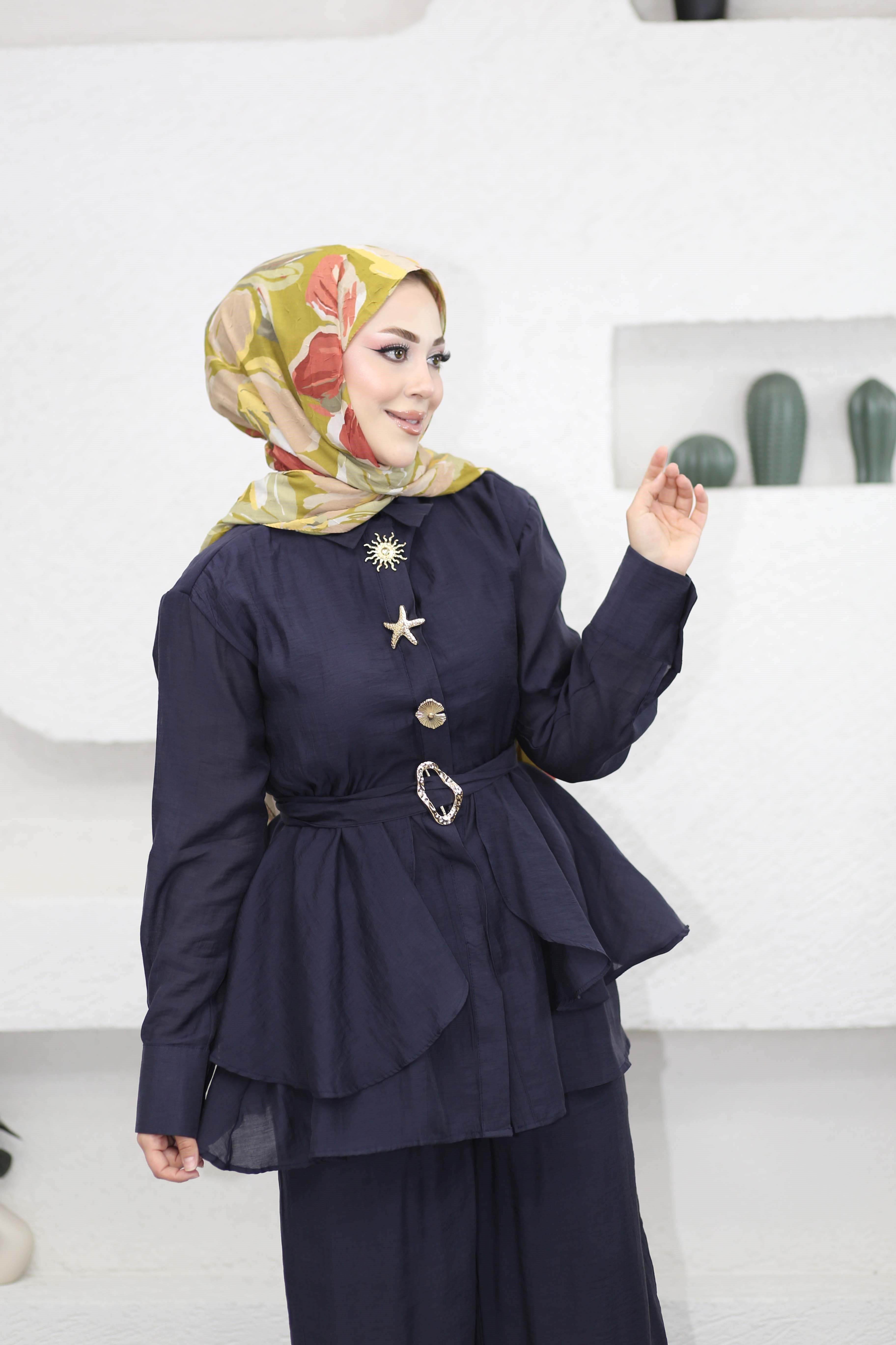 Jale Takım Lacivert 038