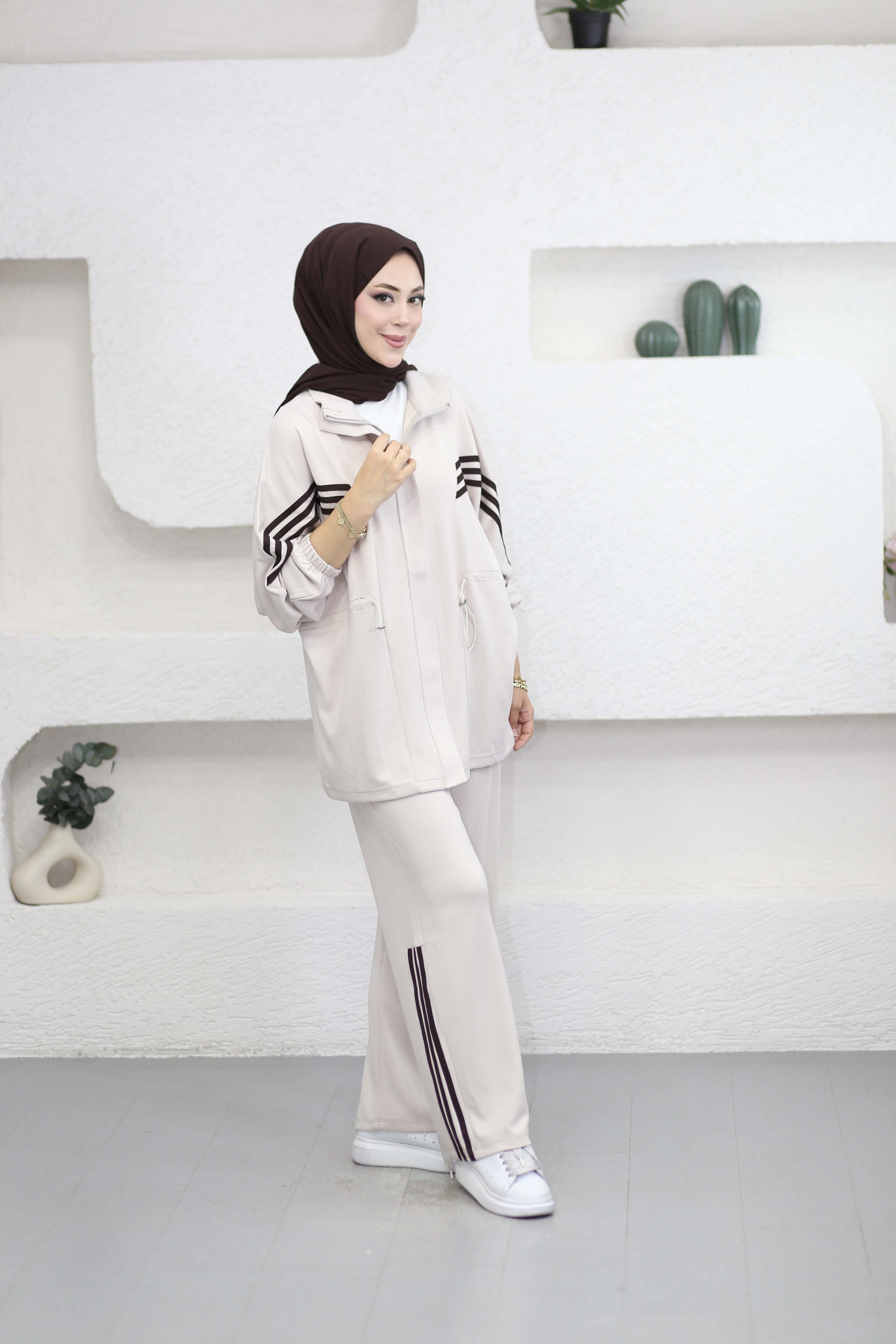 Oysho Premium Takım Bej 044