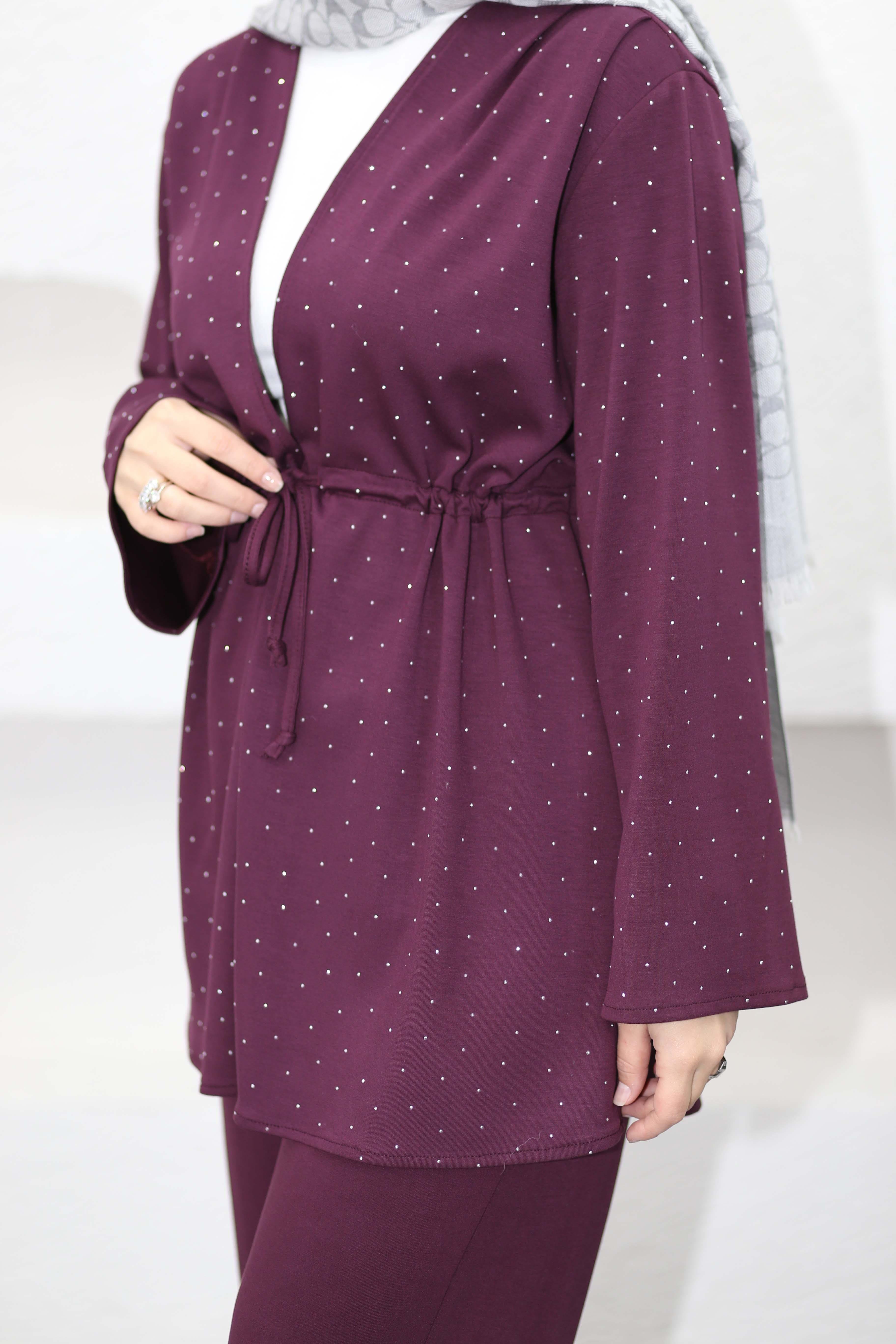 Maria Takım Bordo 1039