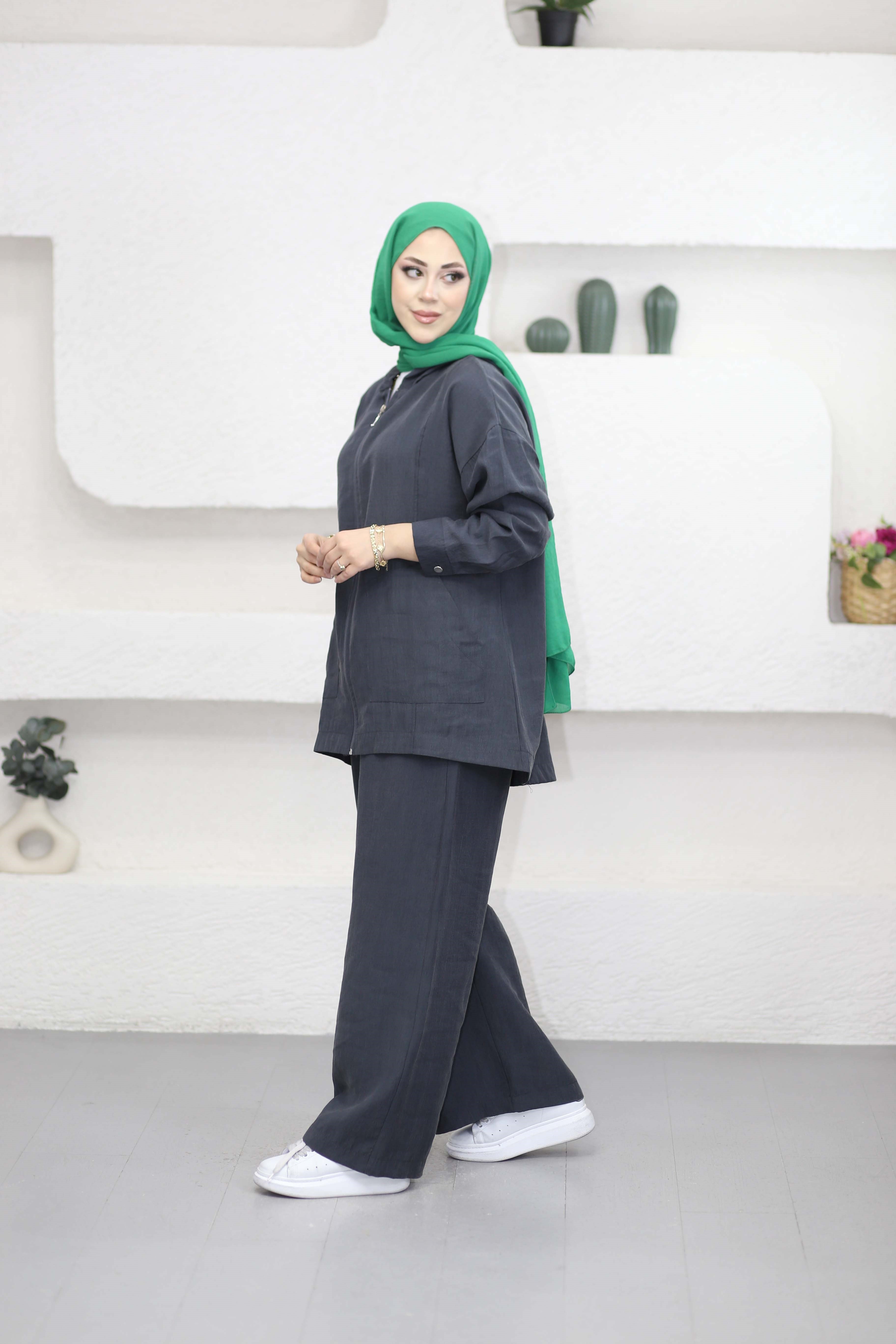 Alara Takım Antrasit 7548