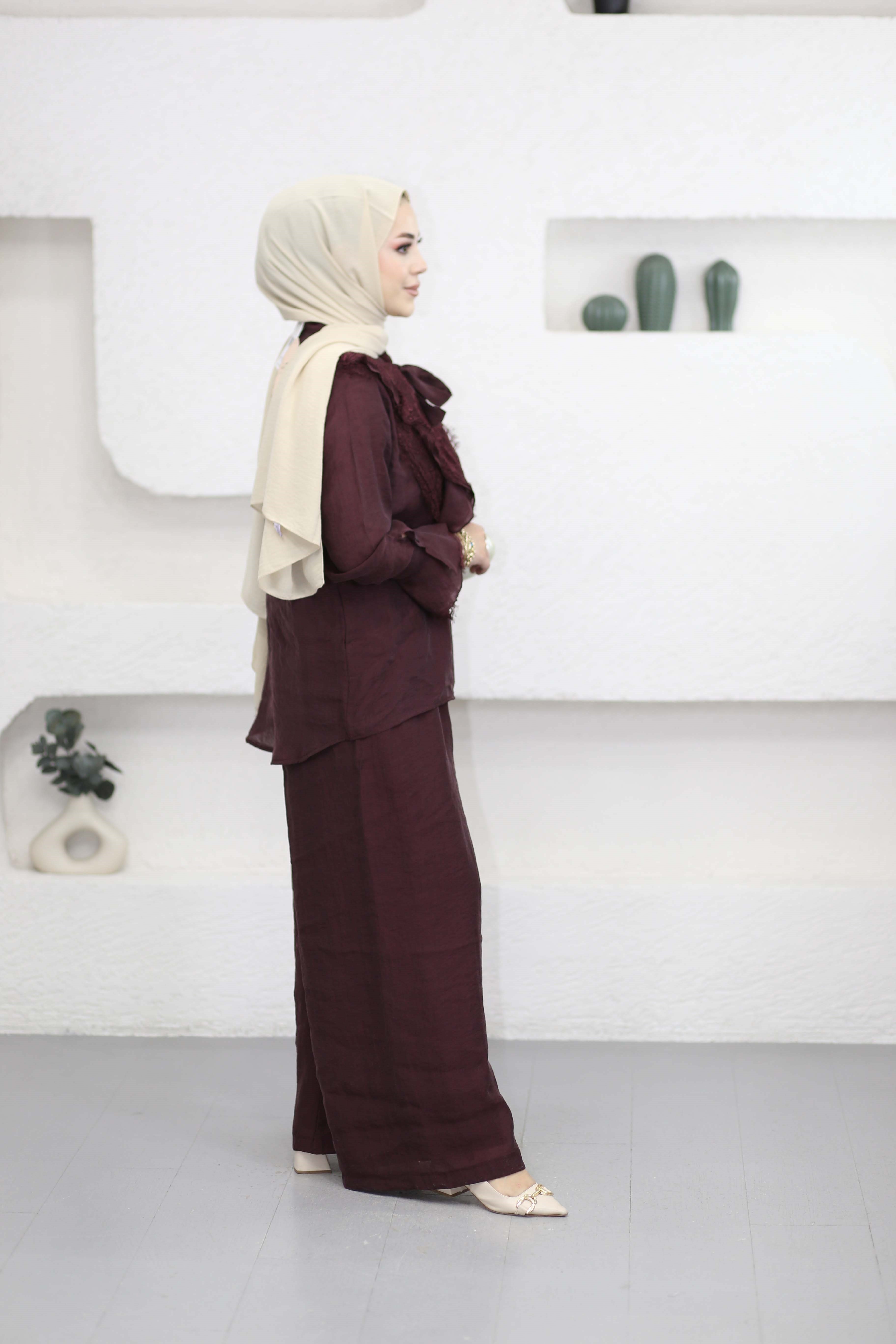 Çalıkuşu Takım Bordo 5325