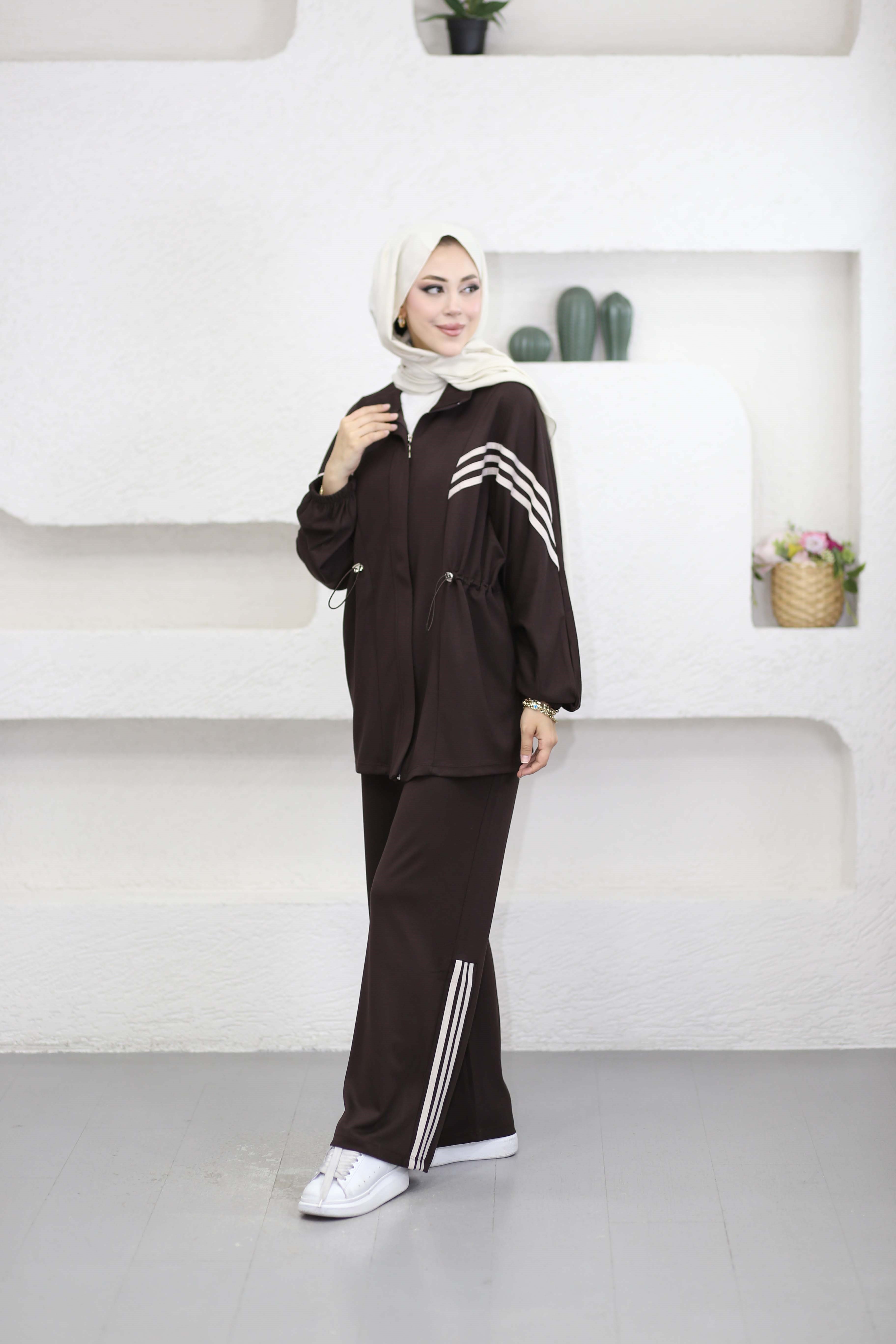 Oysho Premium Takım Kahverengi 044