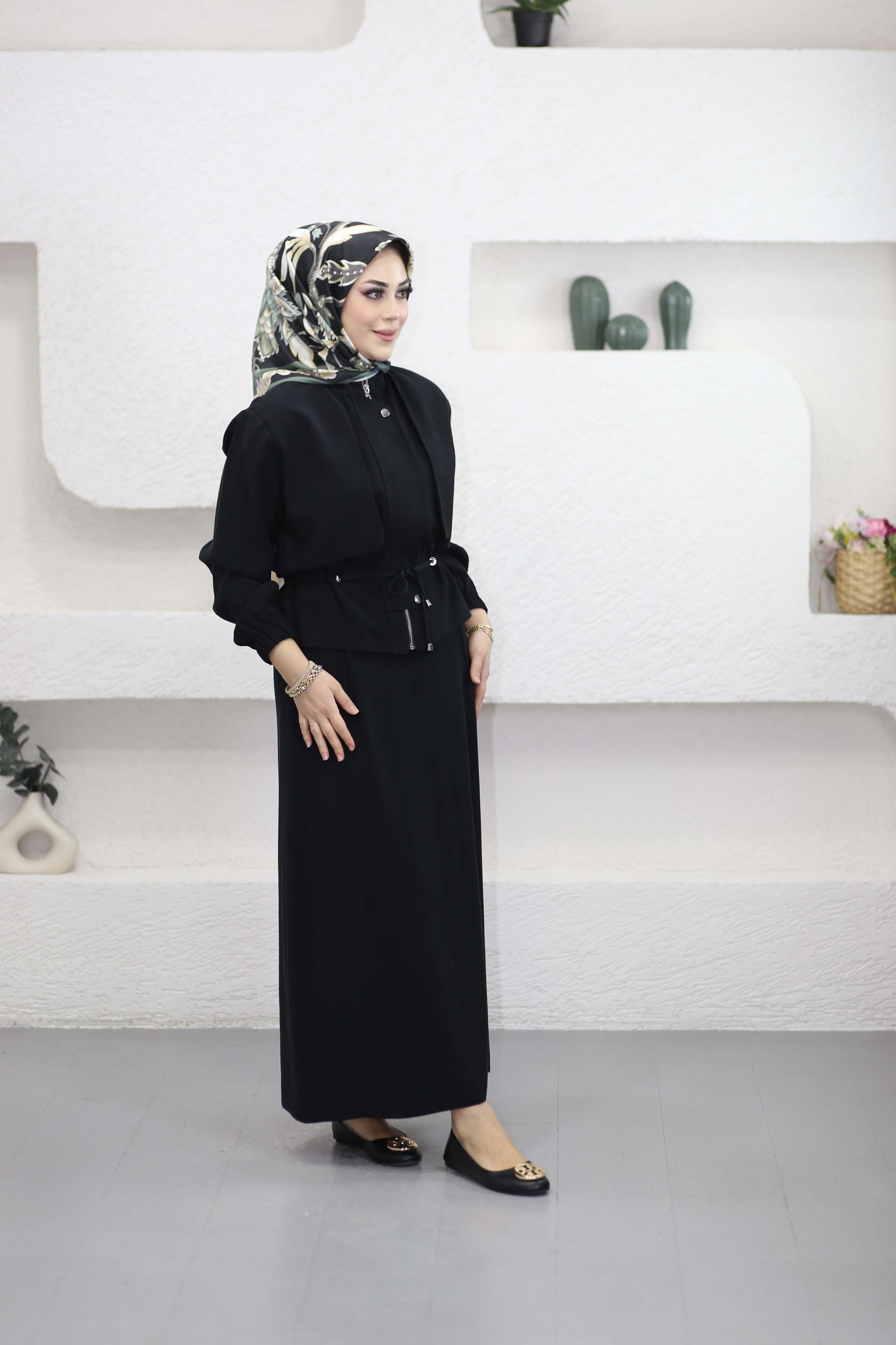 Nevra Etekli Takım Siyah 1468