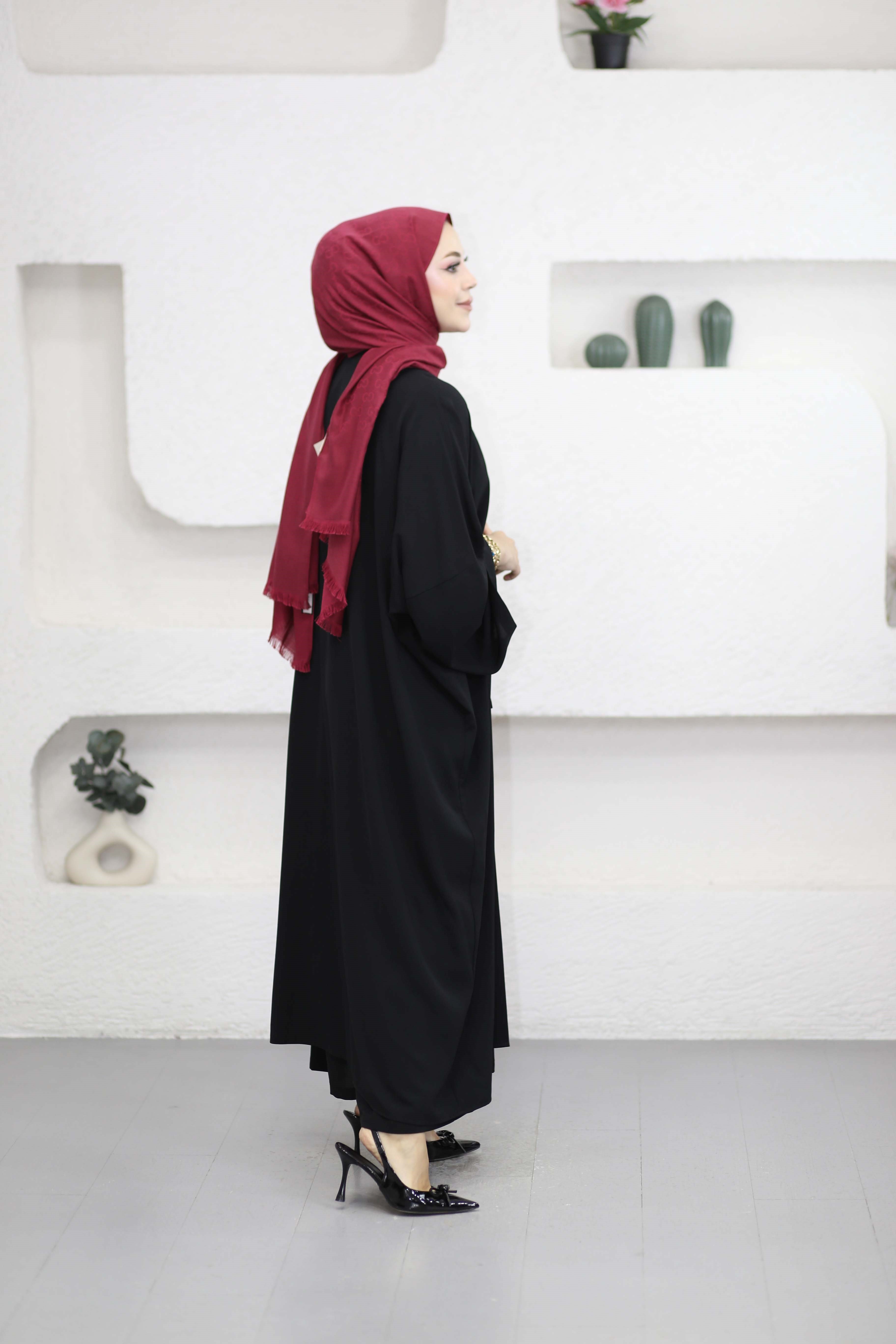 Kimonolu Salaş Takım Siyah 8571