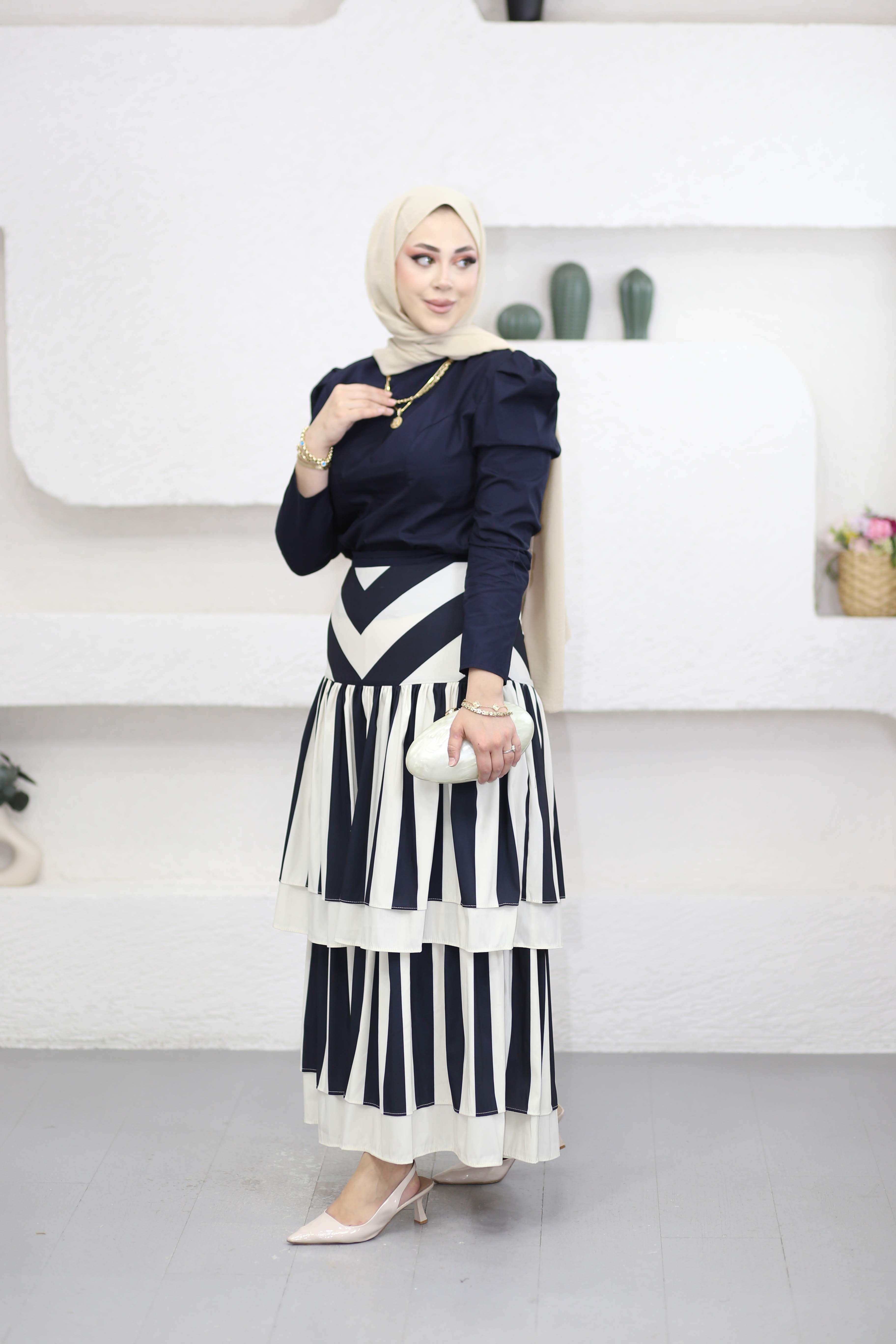 Betty Takım Lacivert 5801