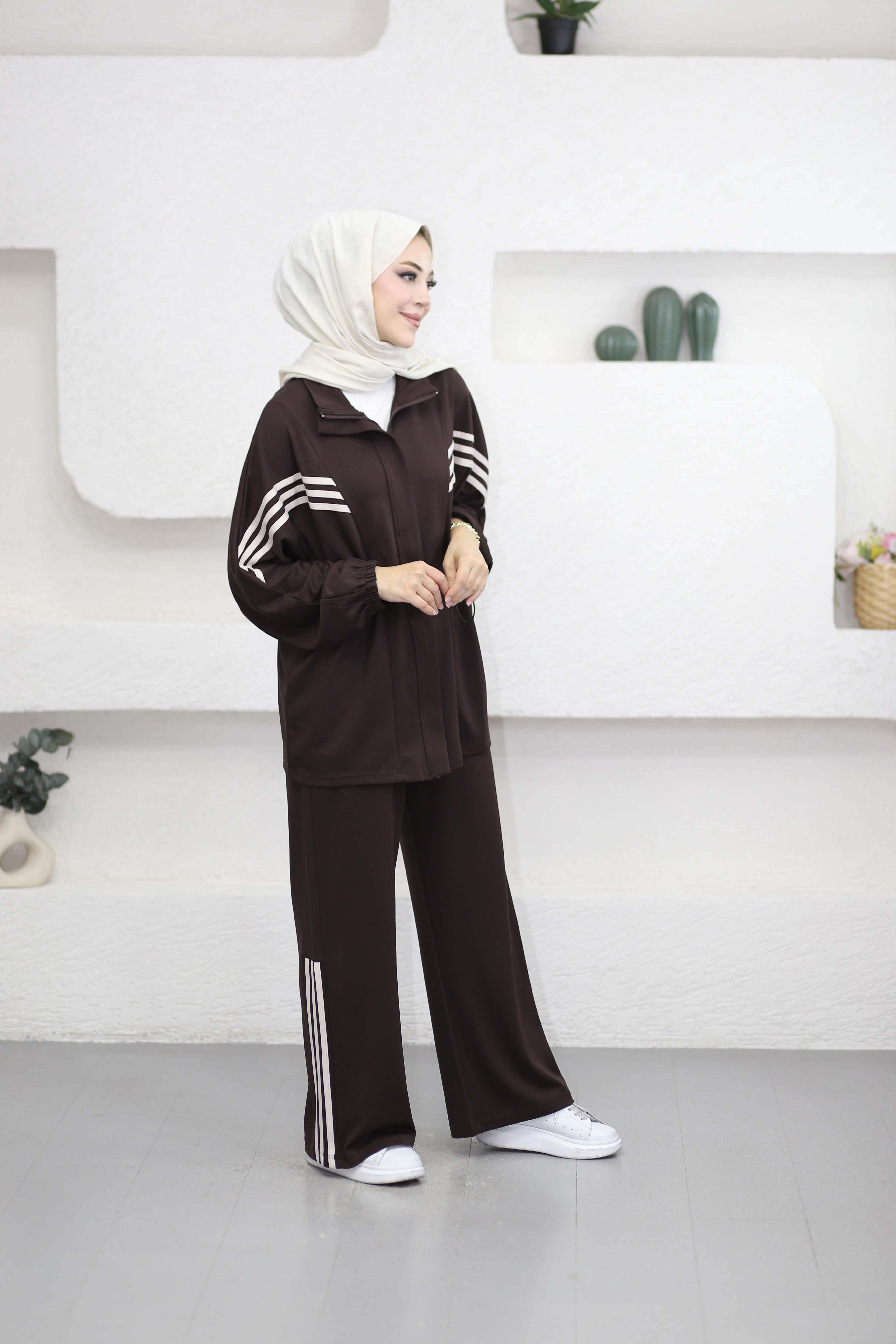 Oysho Premium Takım Kahverengi 044