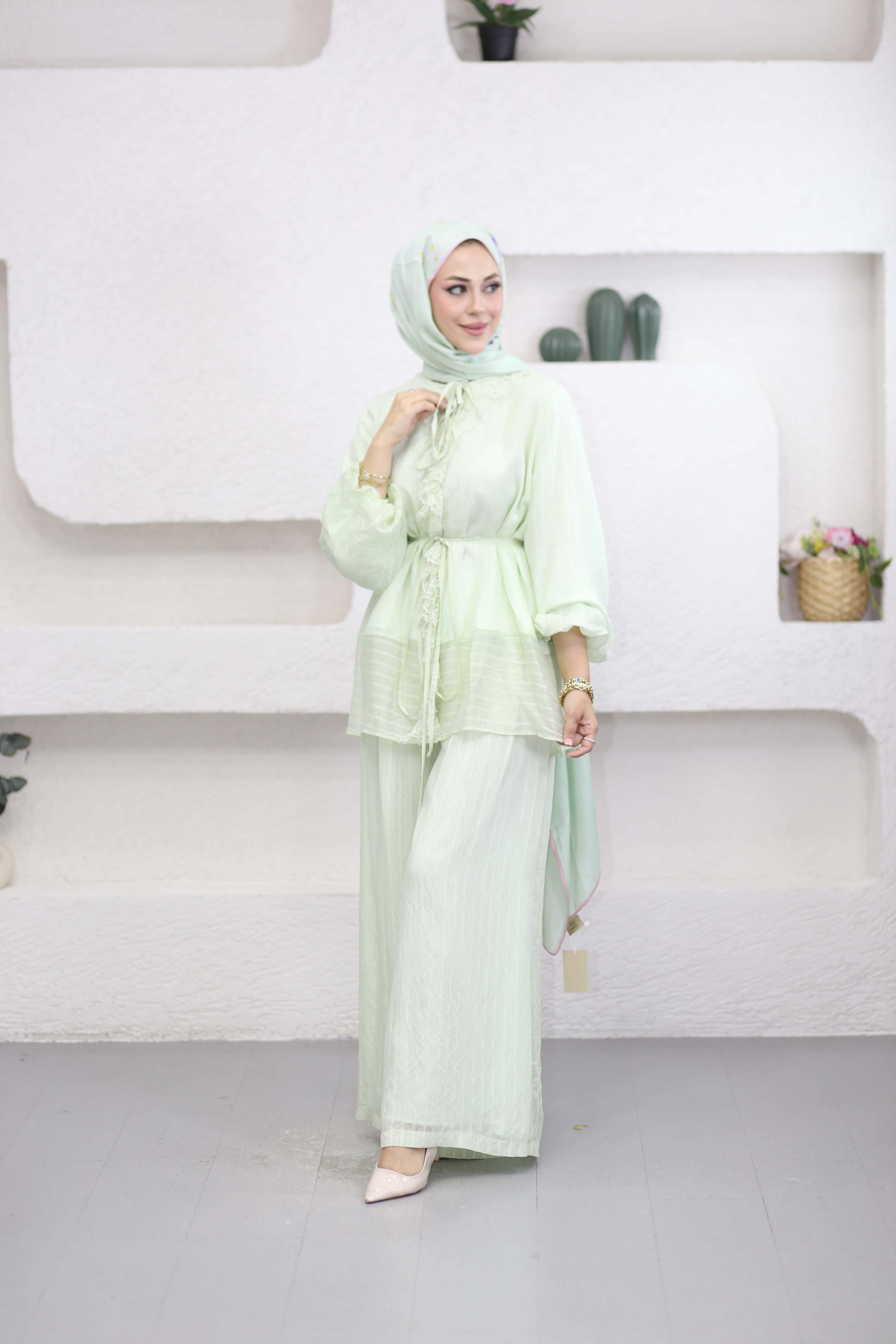 Maria Takım Çağla Yeşili 11225