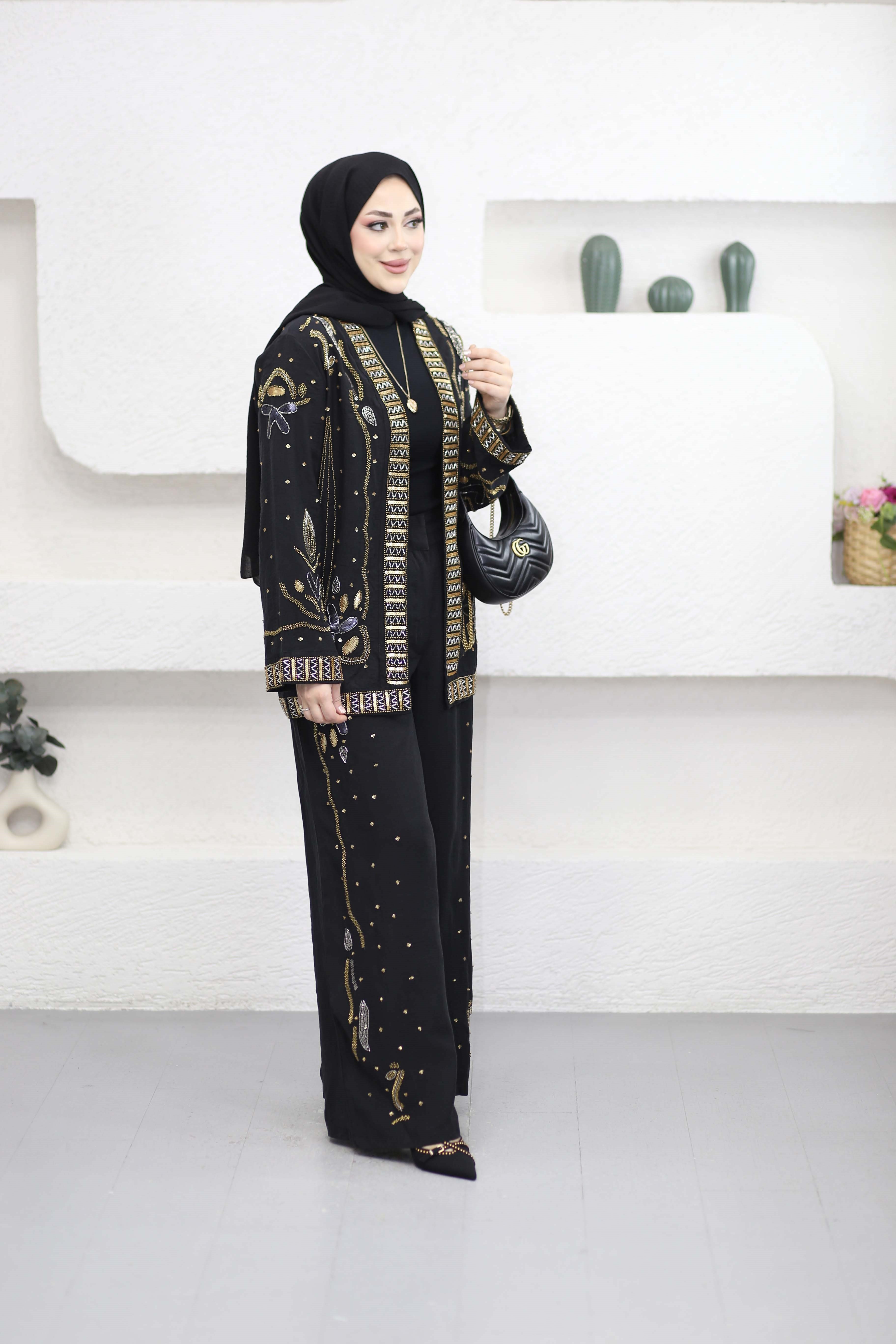 Sharm Takım Siyah 34839