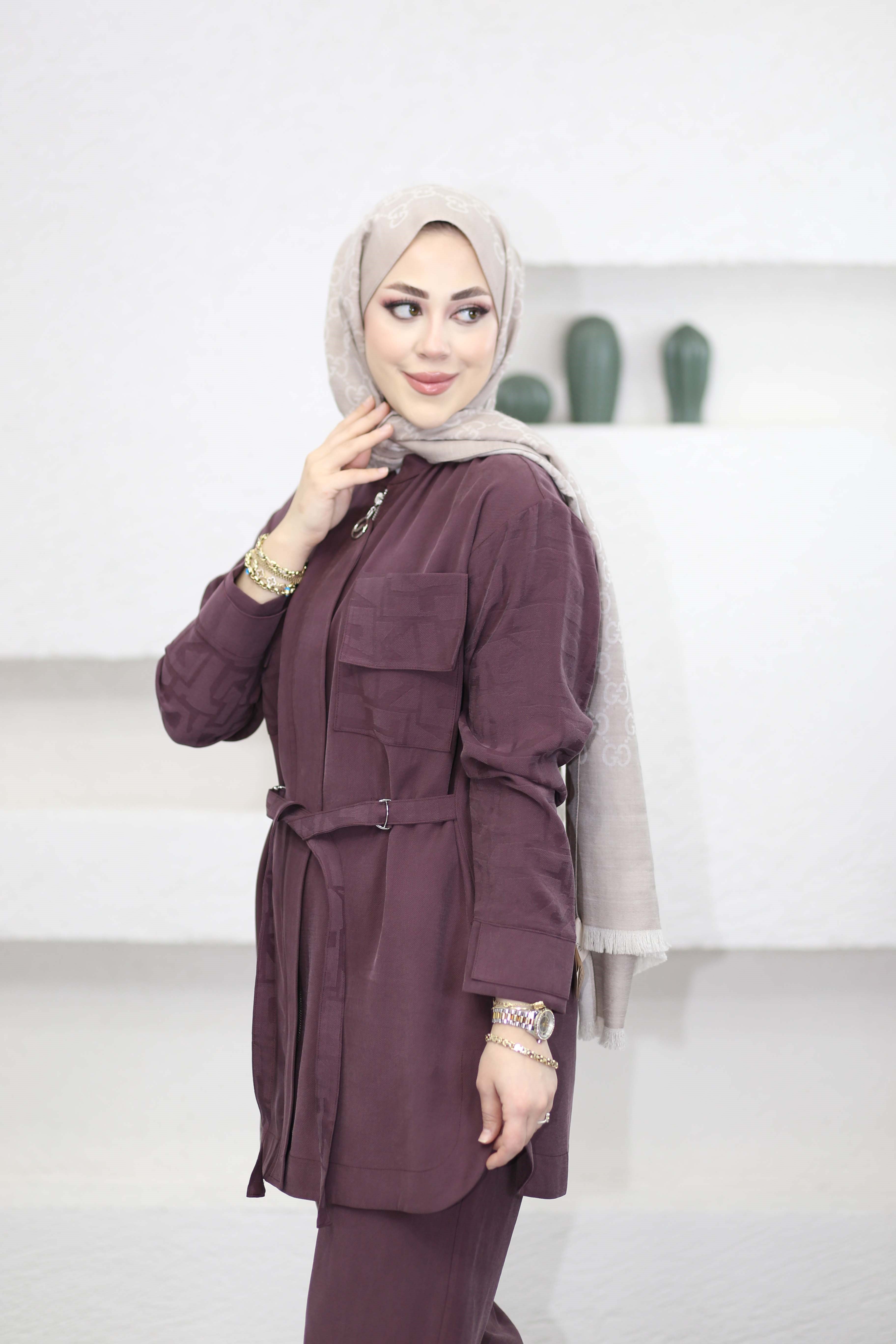 Alya Takım Bordo 1530