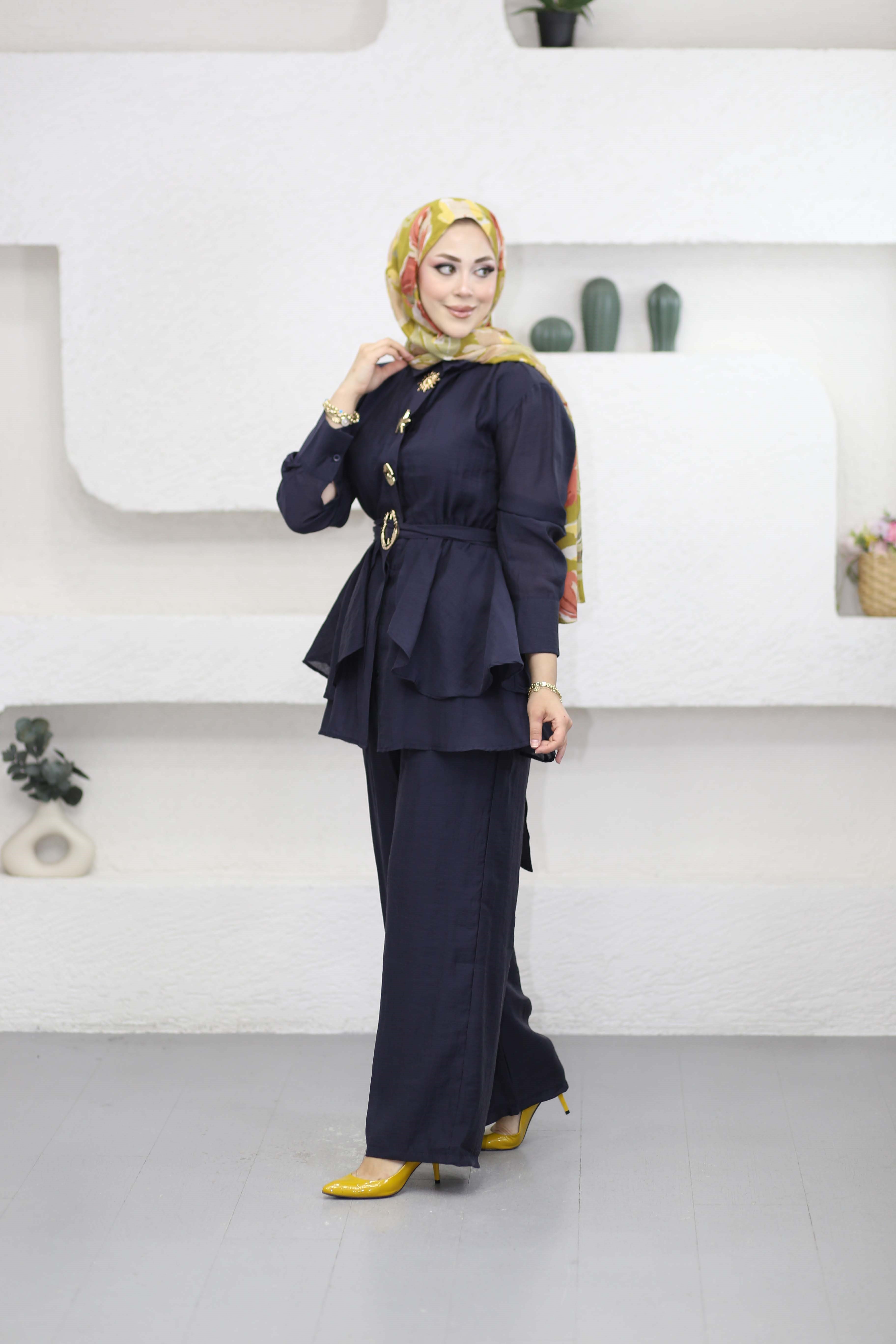 Jale Takım Lacivert 038