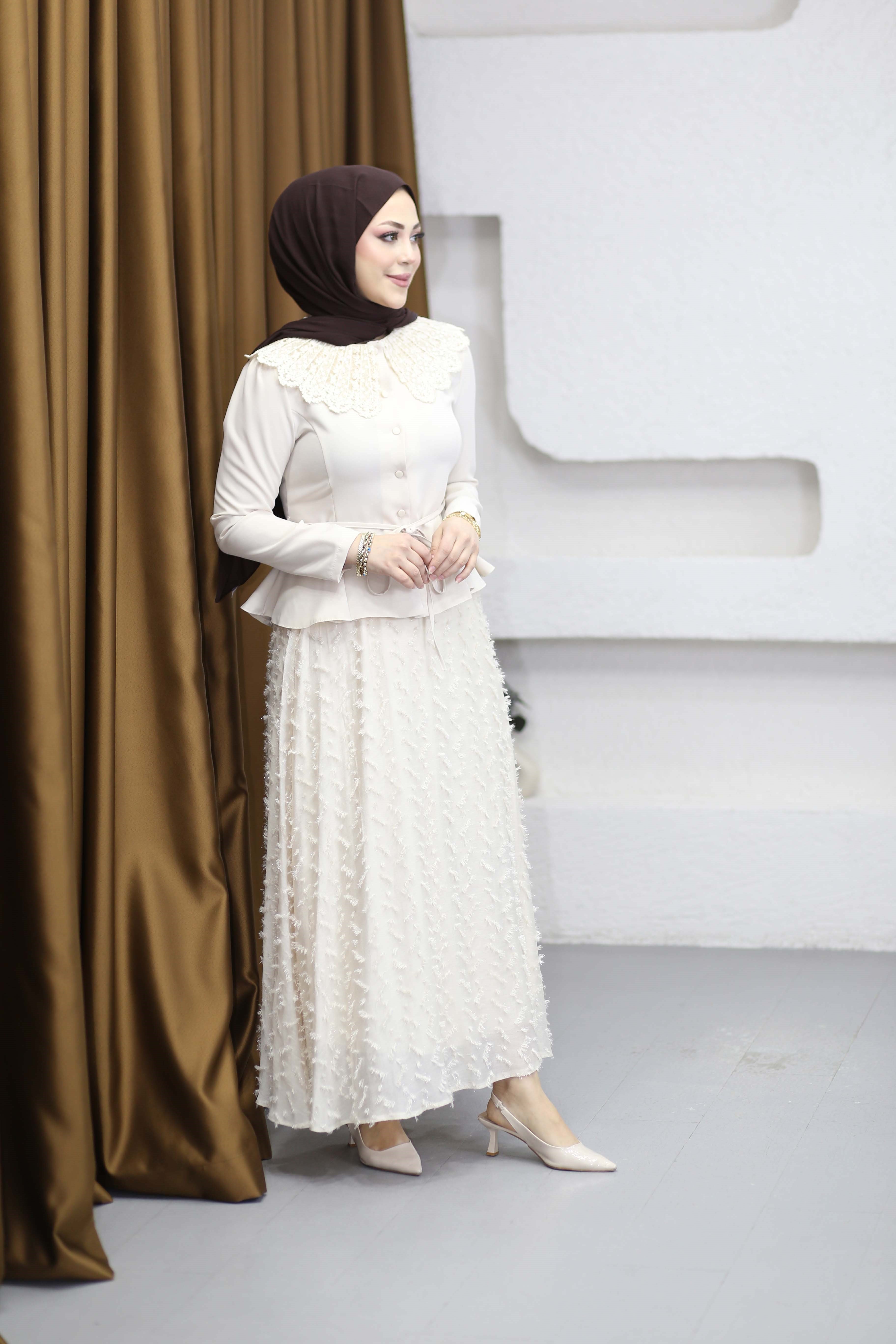Mabel Takım Krem 7287