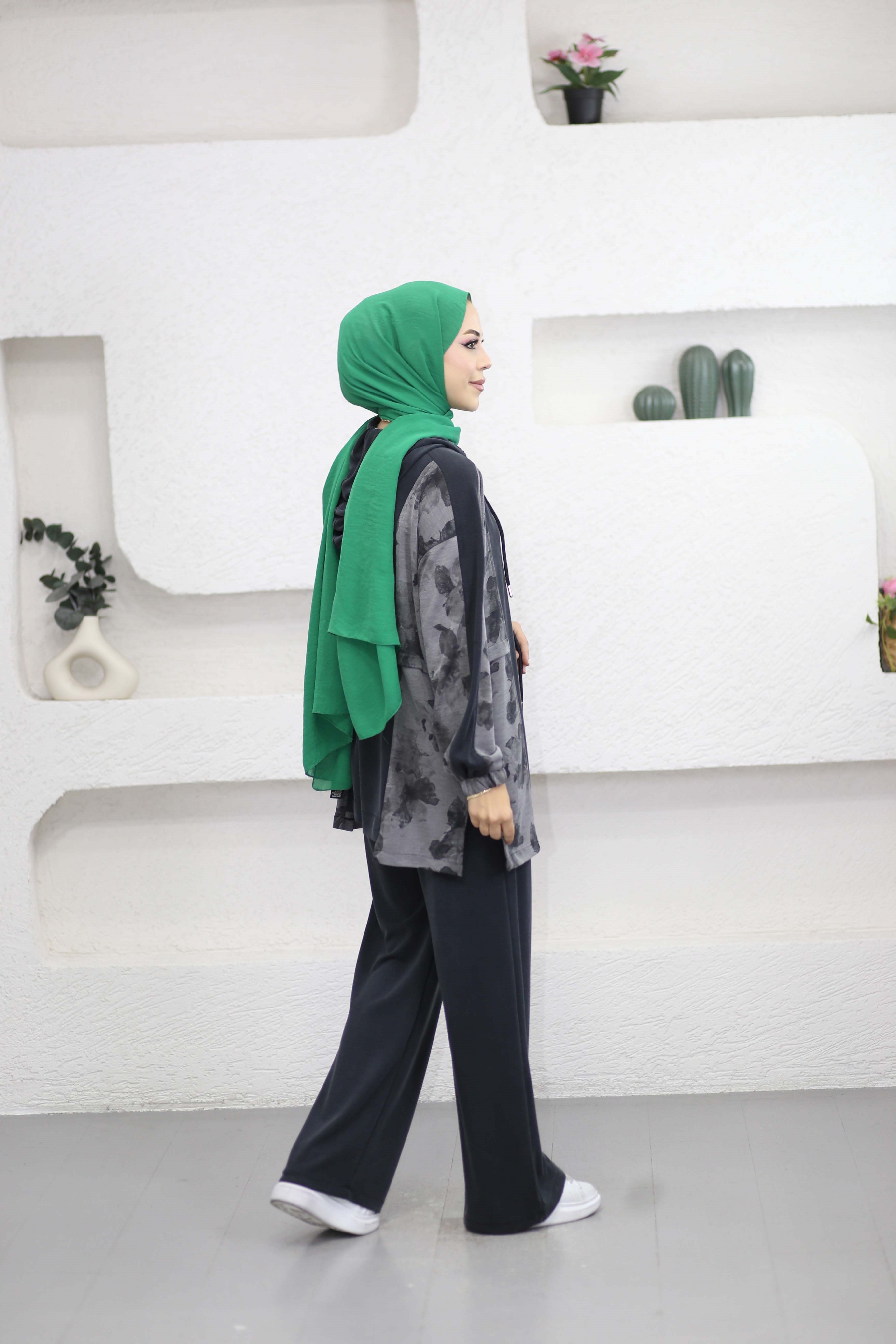 Zeynep Takım Antrasit 70081