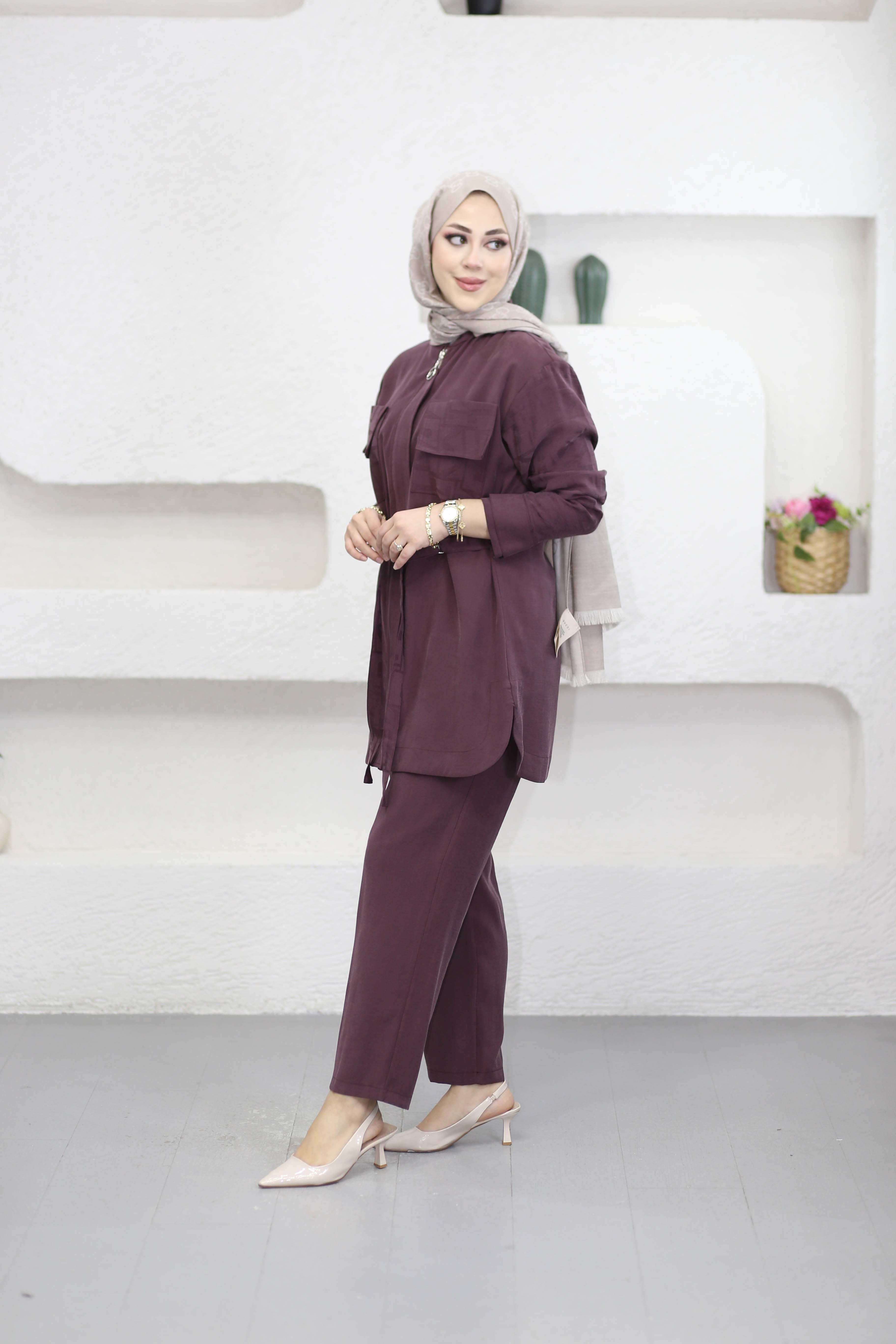 Alya Takım Bordo 1530