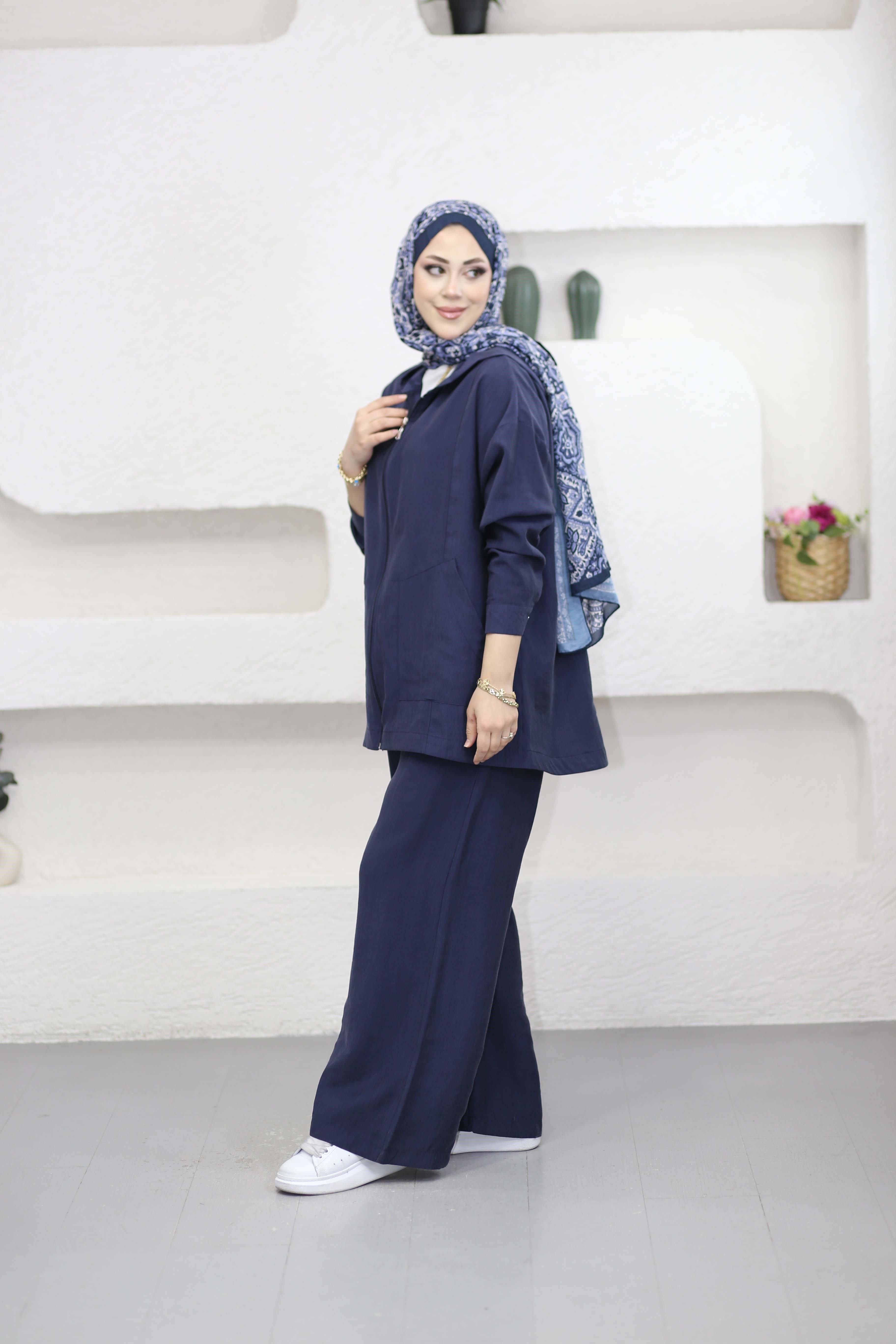 Alara Takım Lacivert 7548