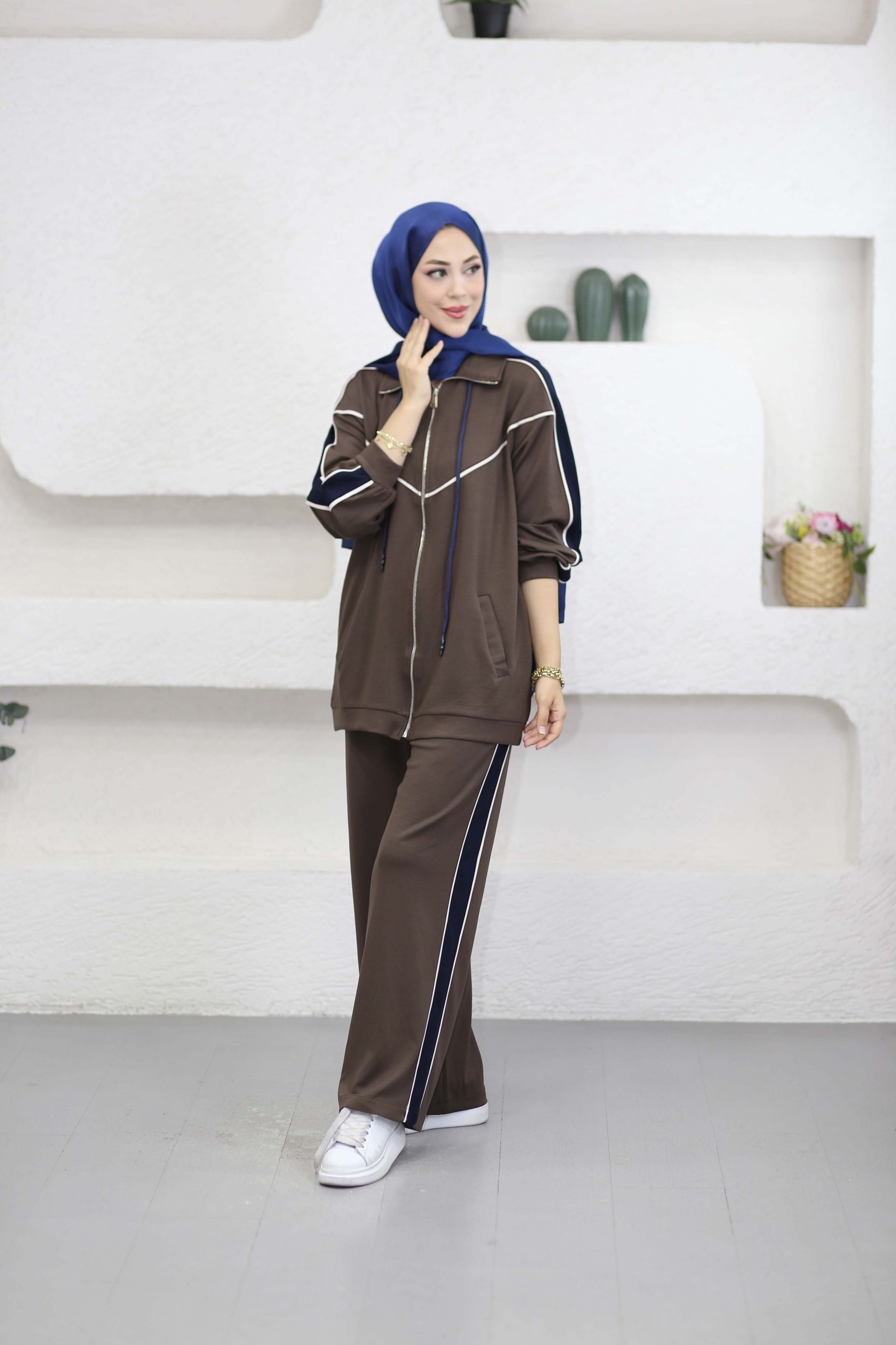 Safir Takım Kahverengi 6623
