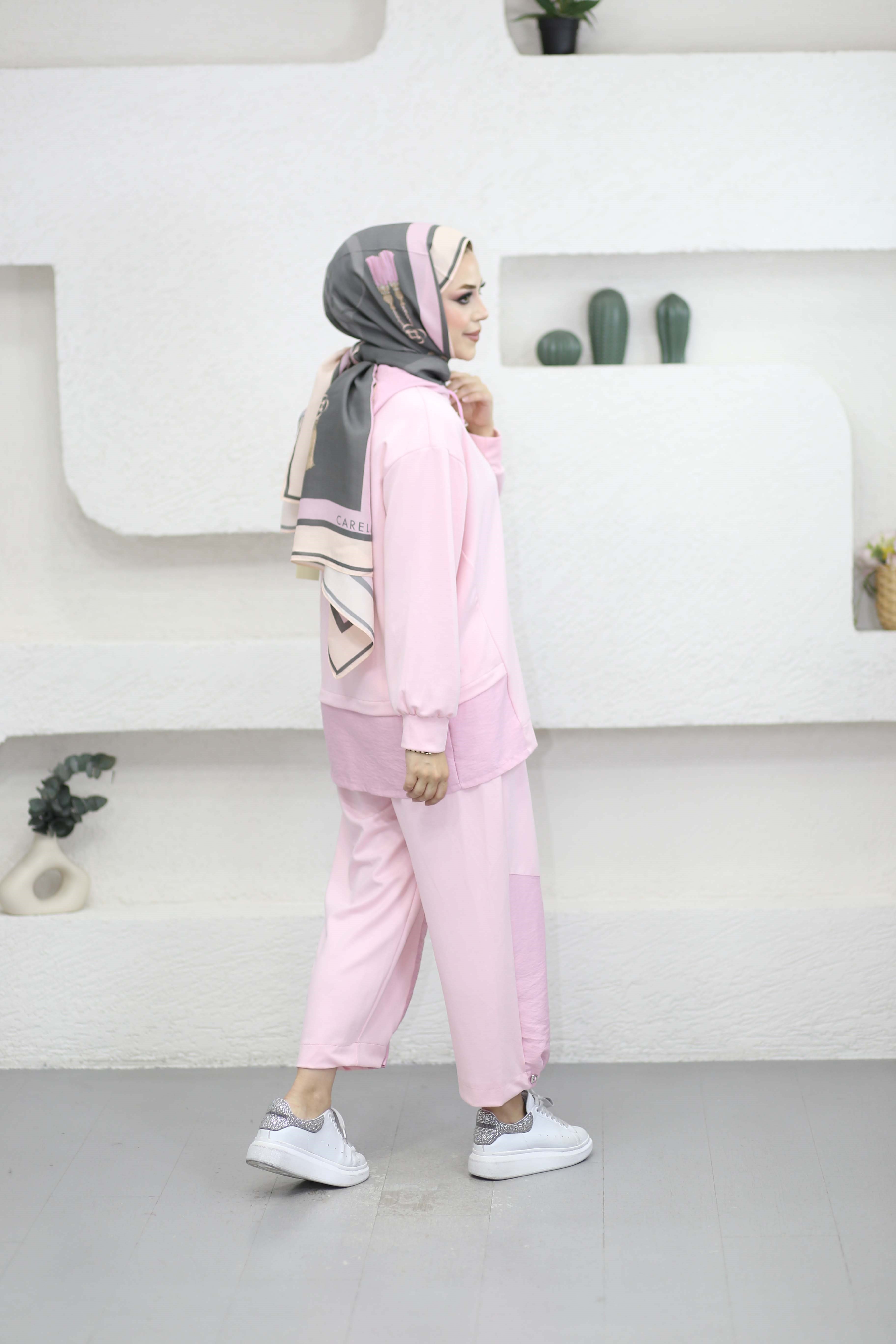 Yan Paraşüt Spor Takım Pembe 22887