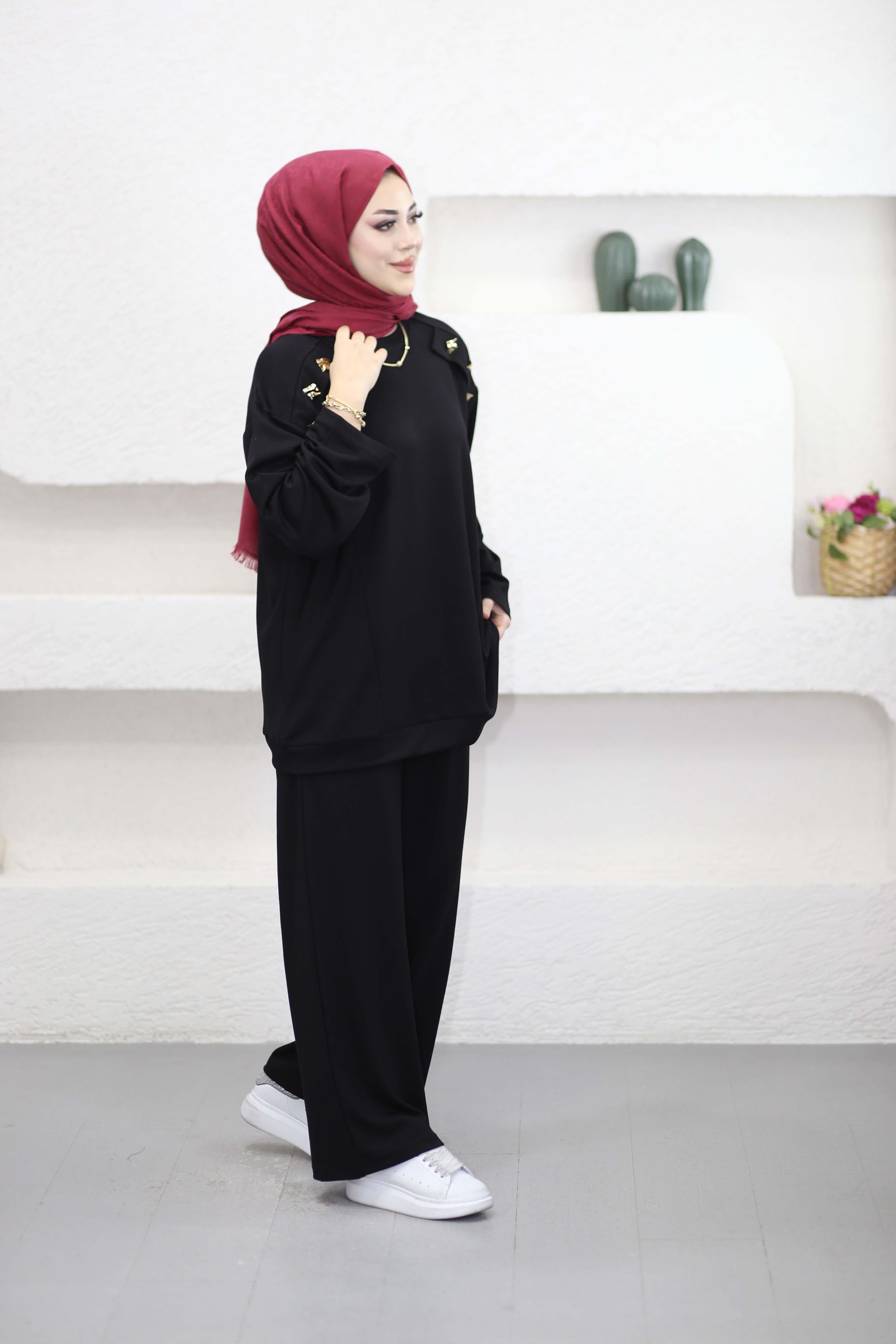 Stil Takım Siyah 6076