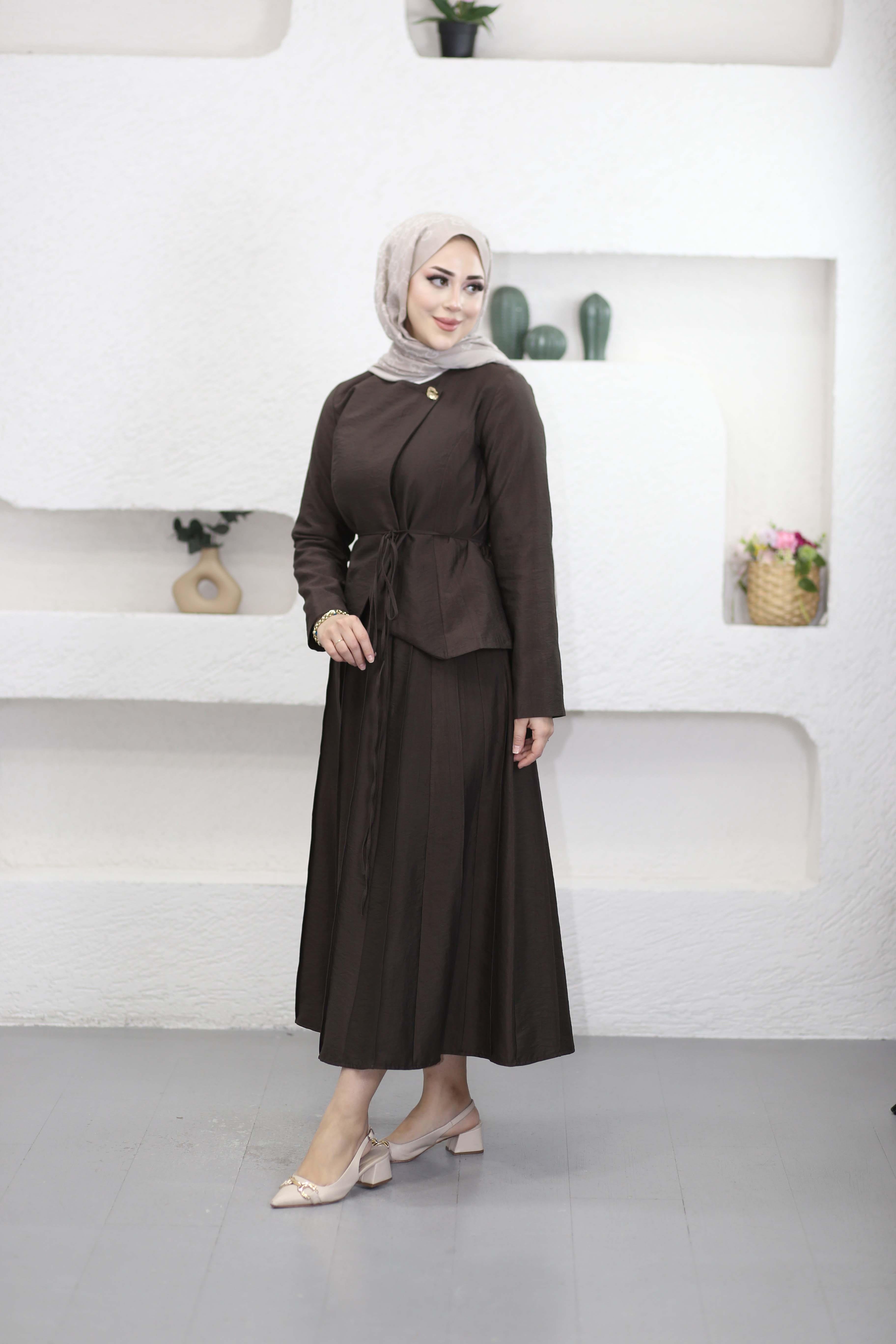 Arna Takım Kahverengi 4067