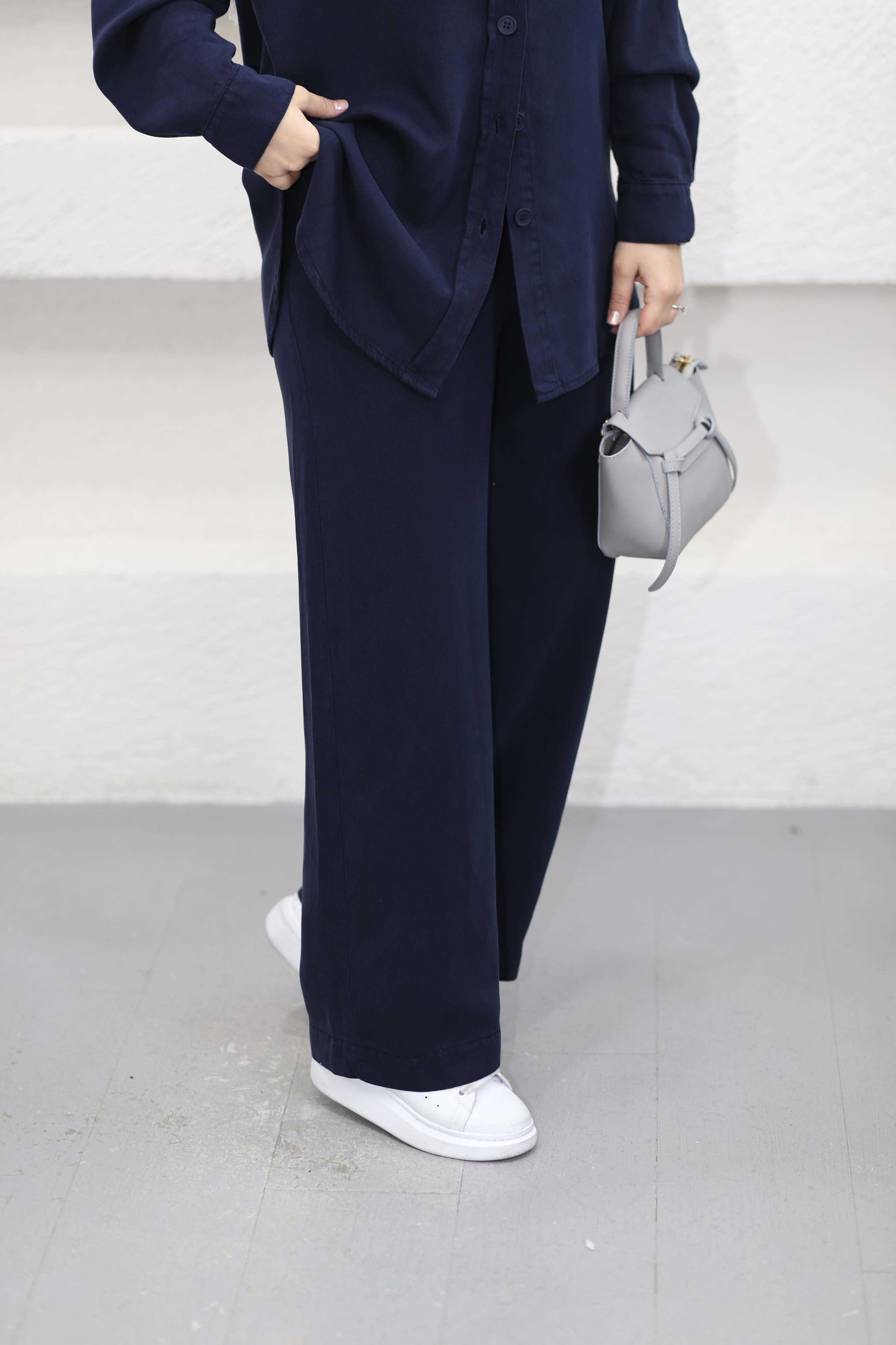 Sena Denim Takım Lacivert 7415