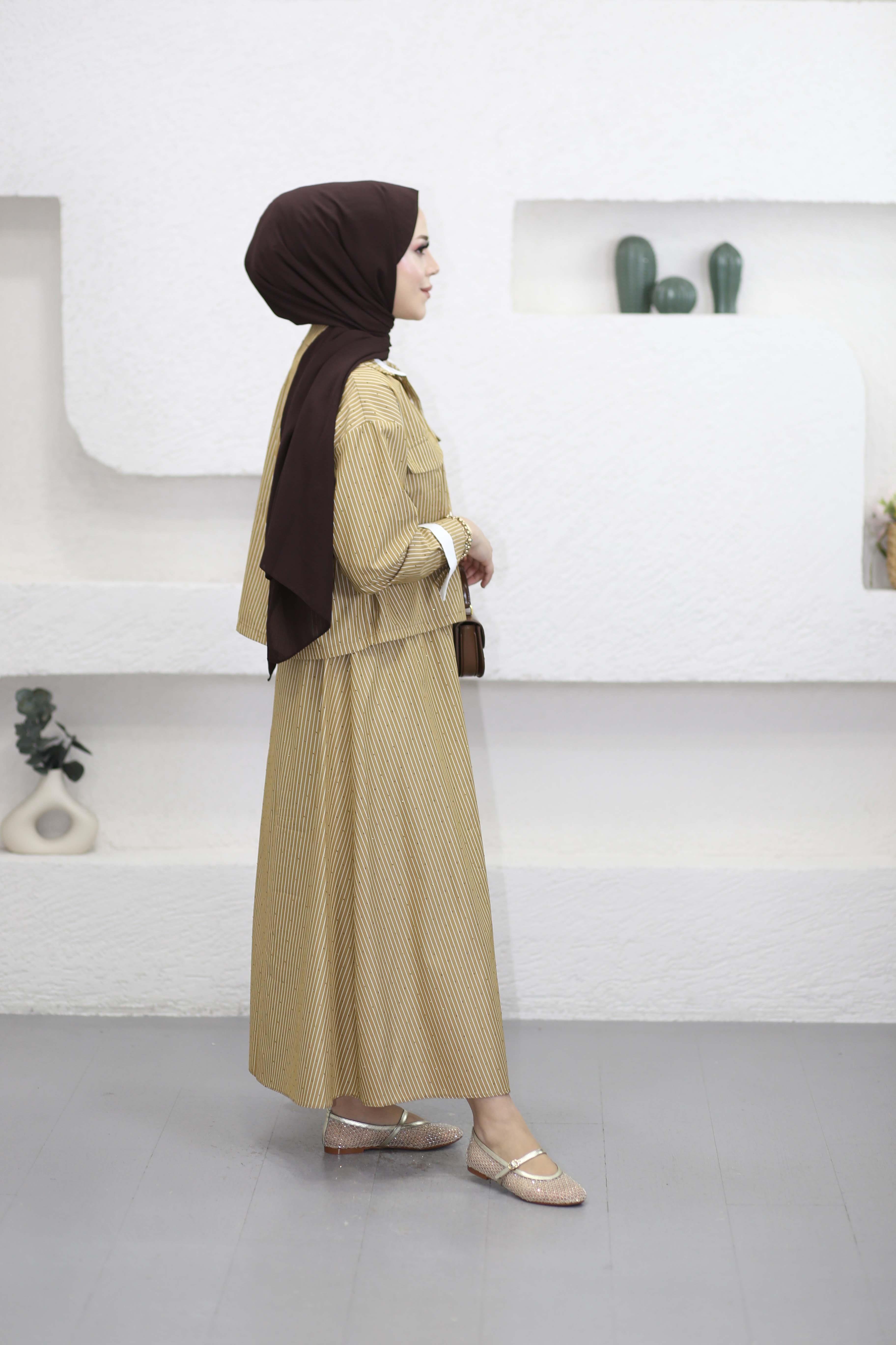 Çigili Shıne Takım Camel 2292