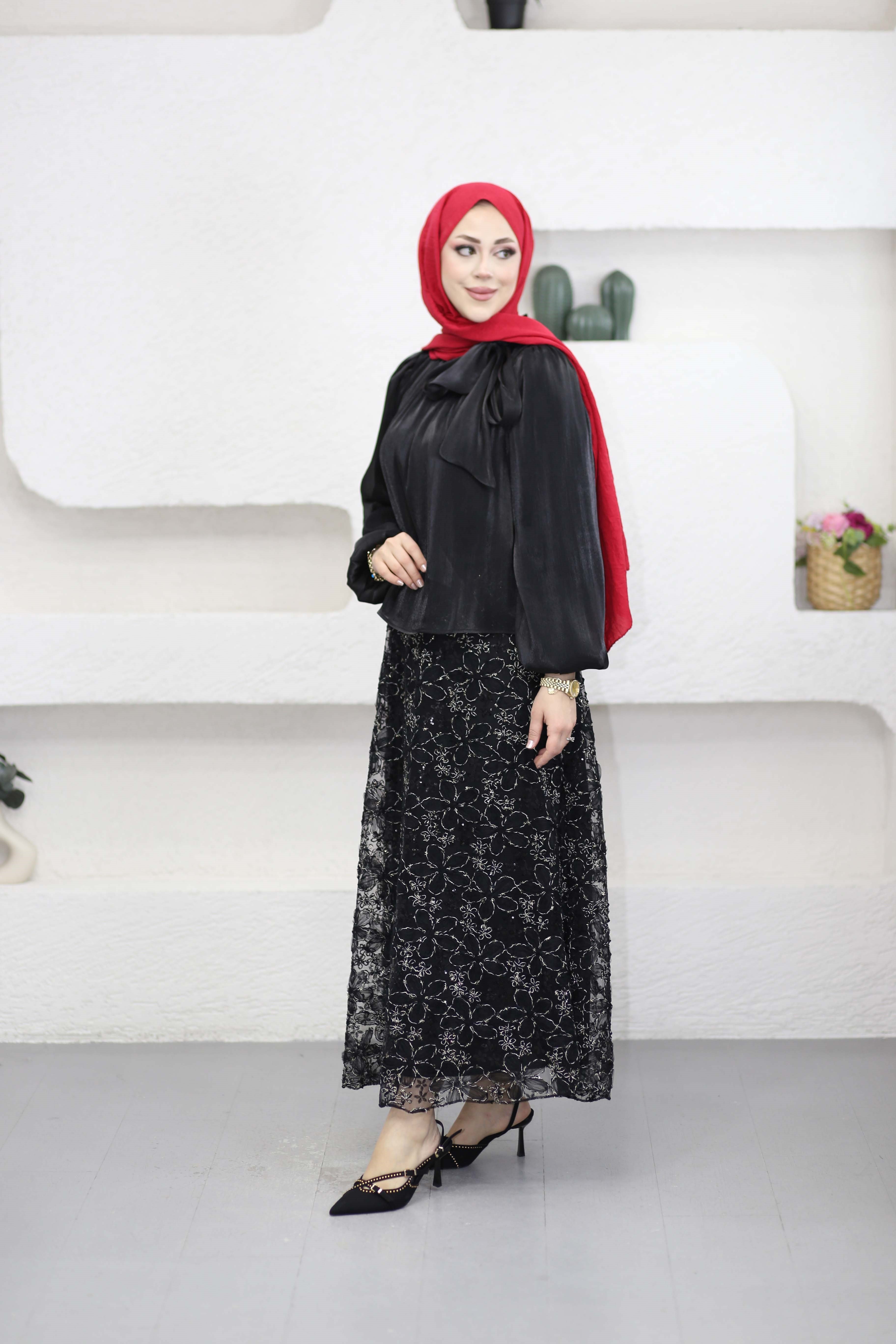 Missa Takım Siyah 7343