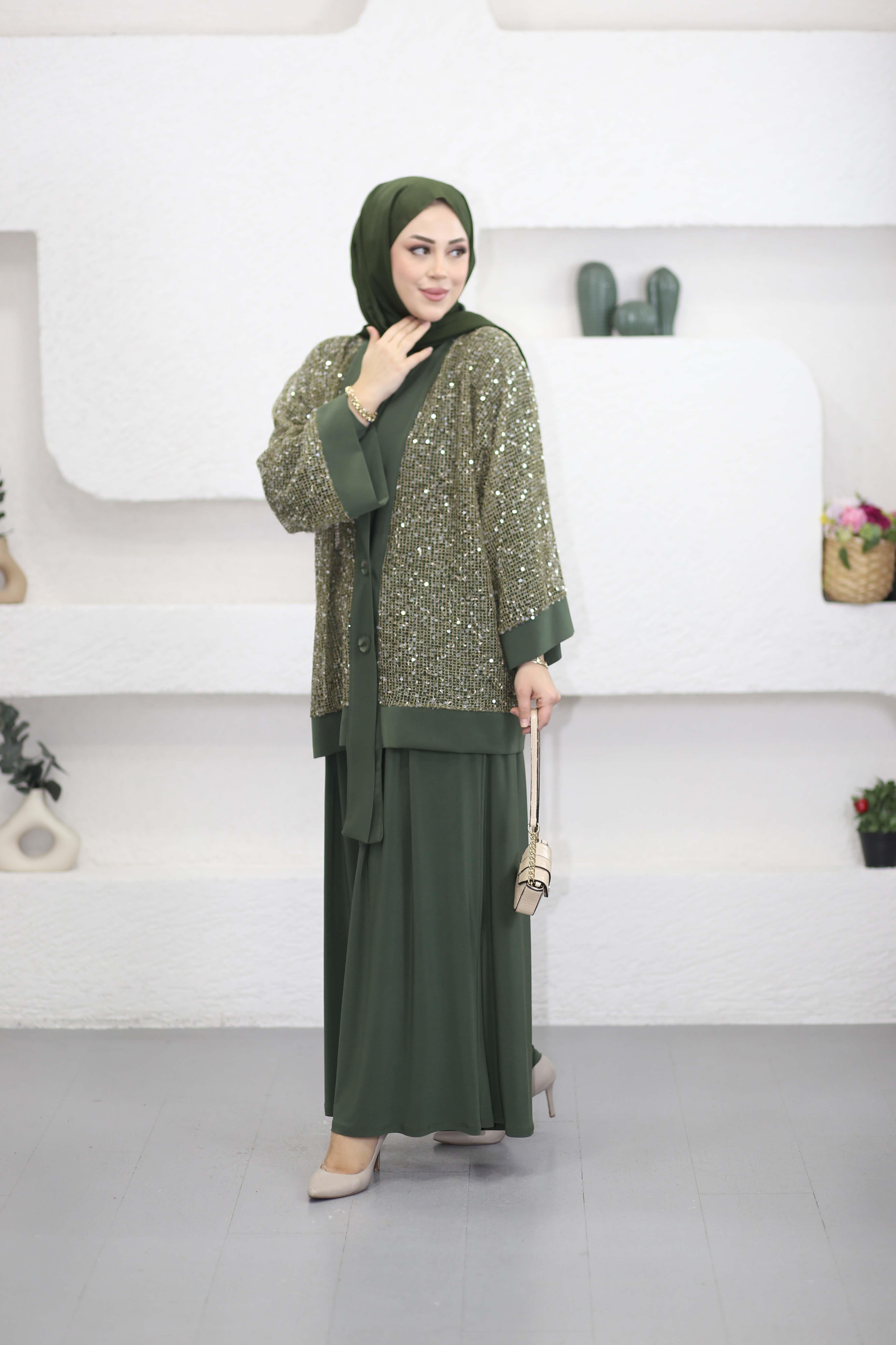Premium Stil Takım Yeşil 6492