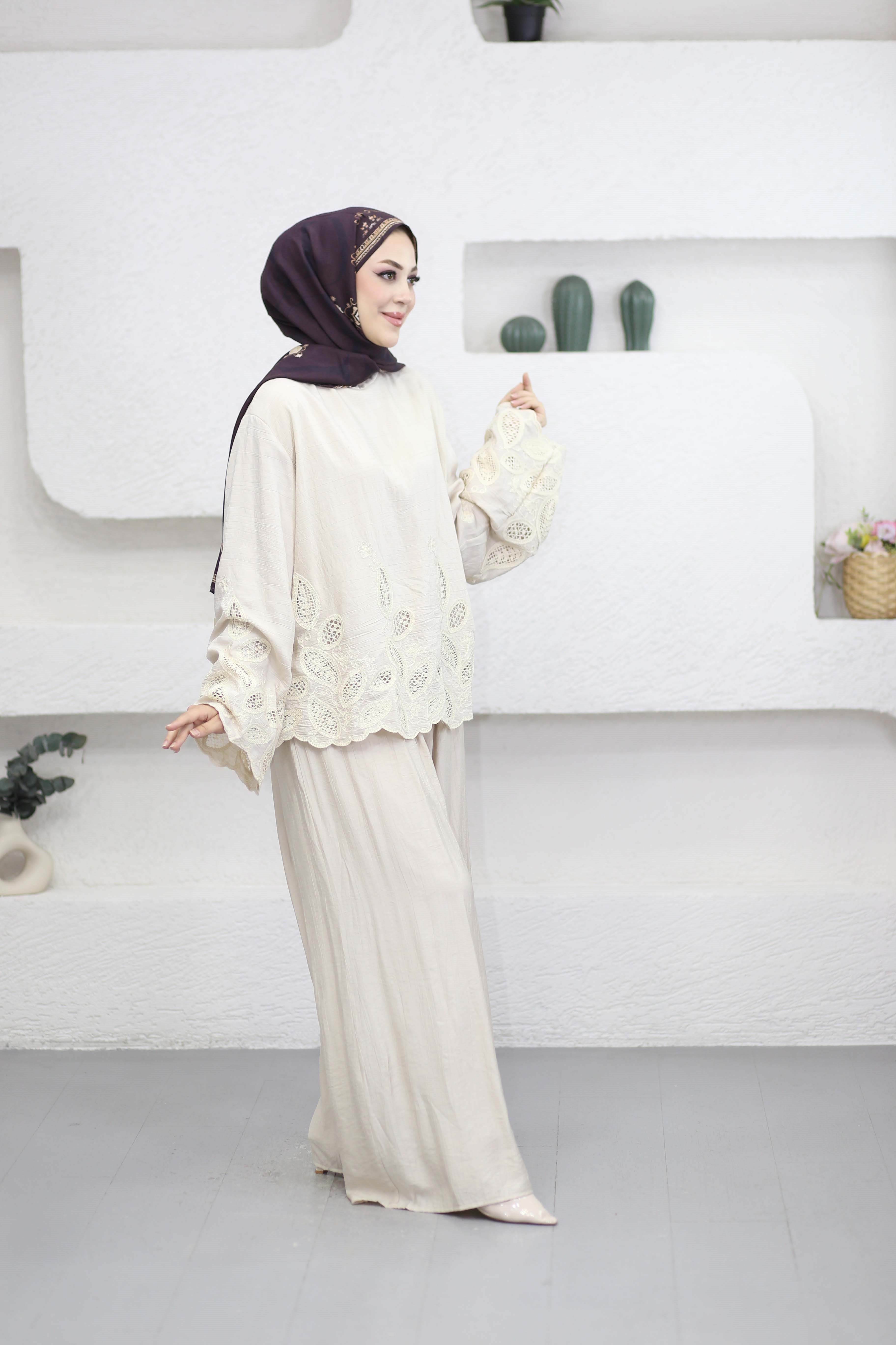 Dolly Takım Bej 5805