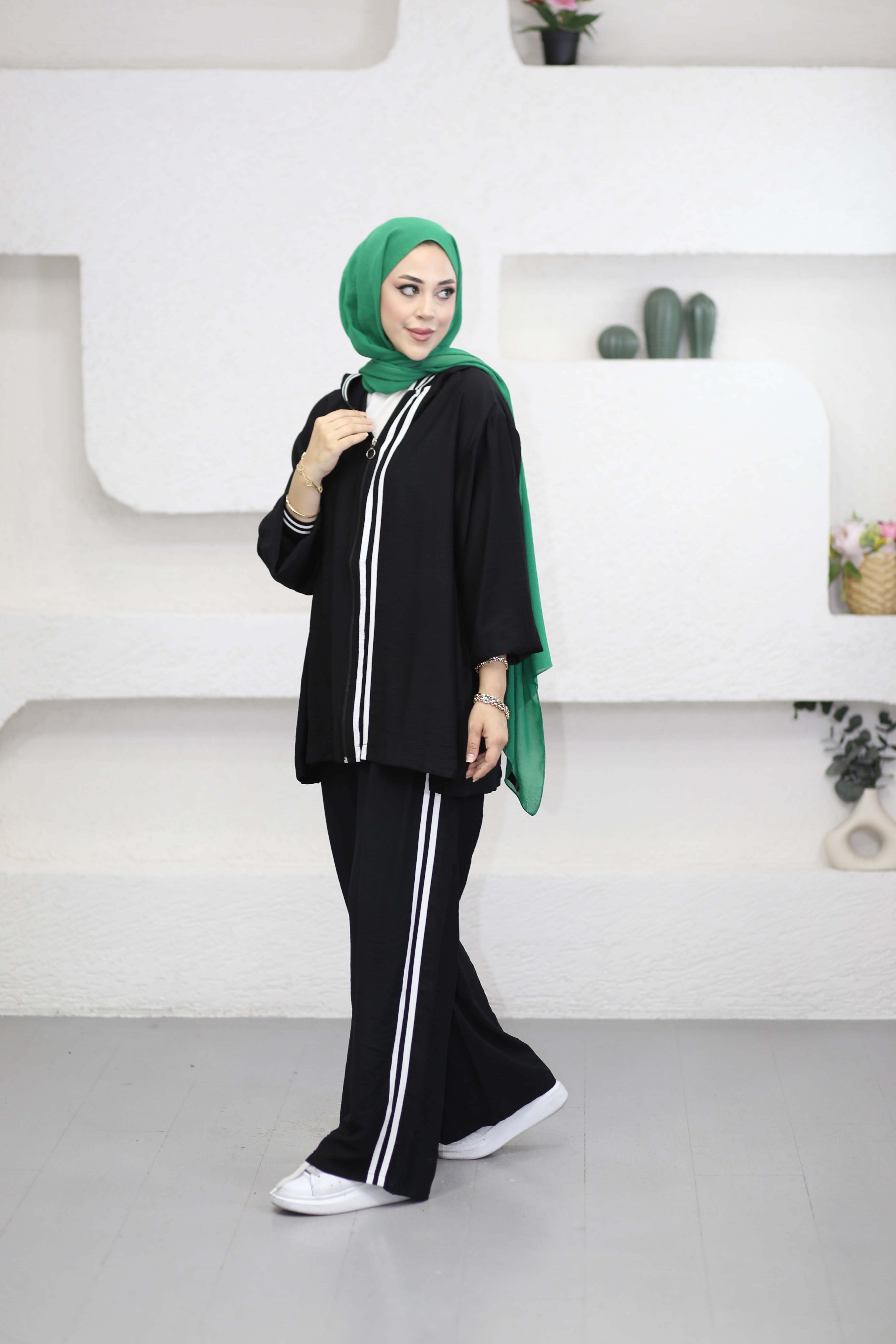 Merwish Takım Siyah 3217