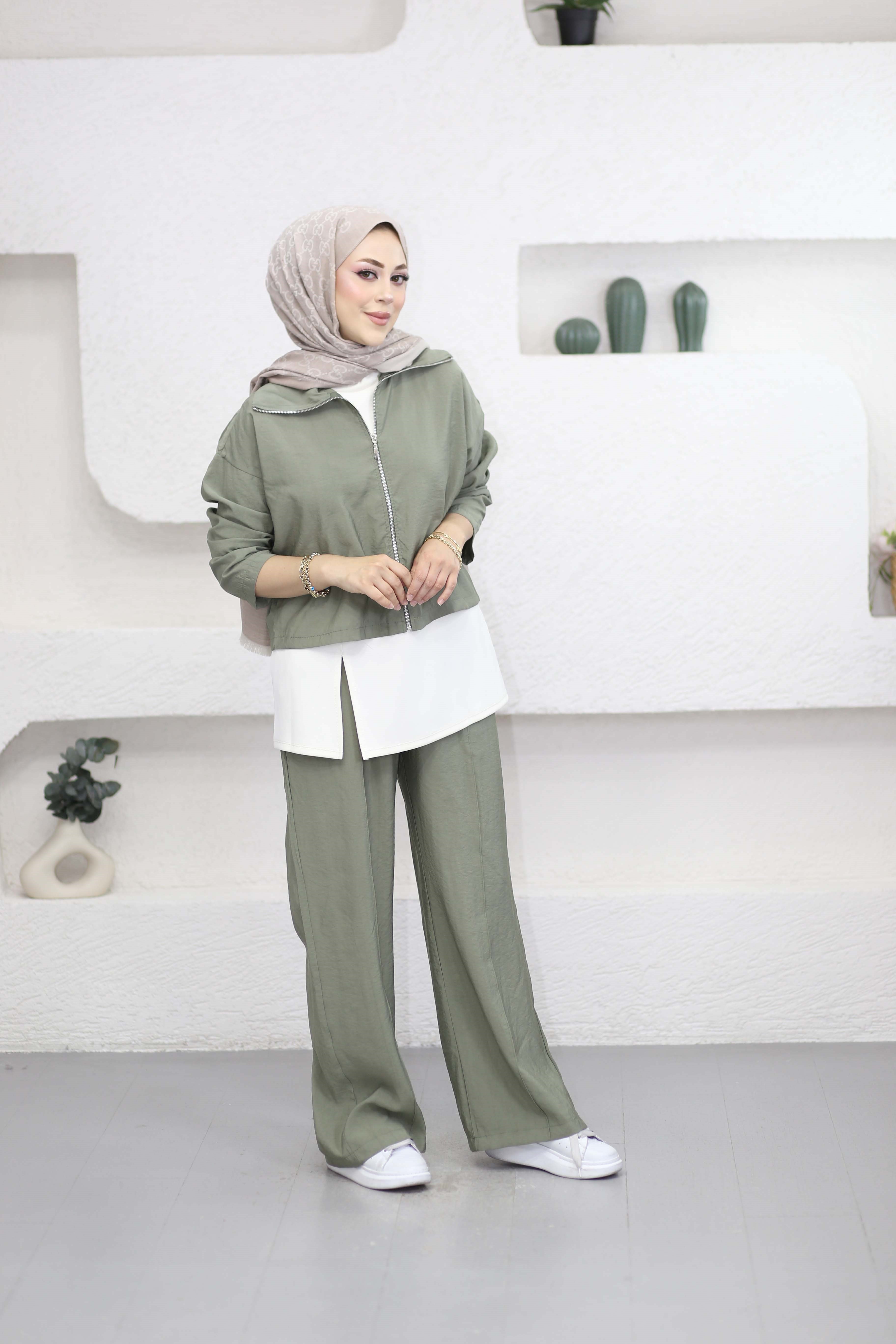 Penye İçlikli Takım Haki 22881
