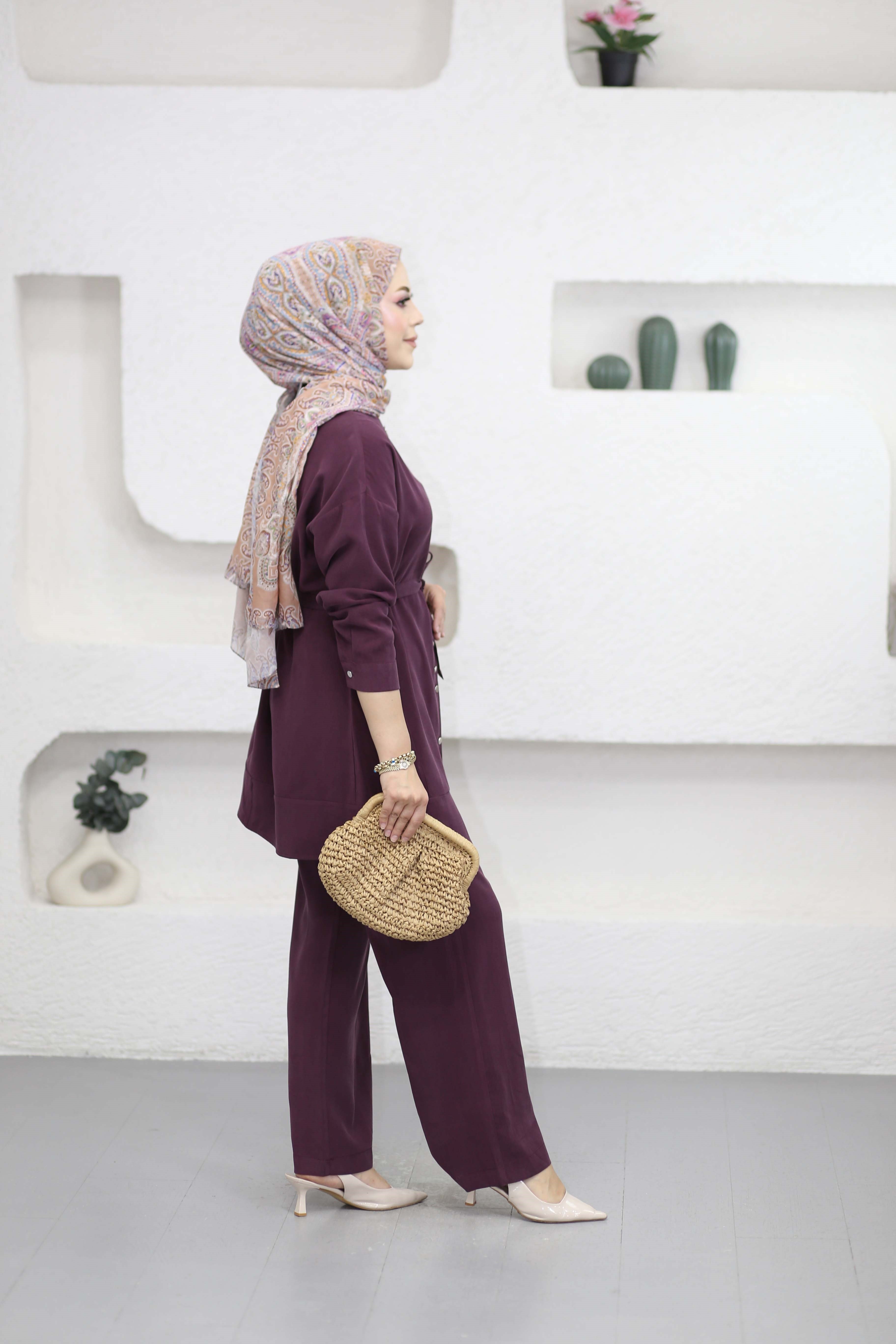 Aslı Takım Mürdüm 7532