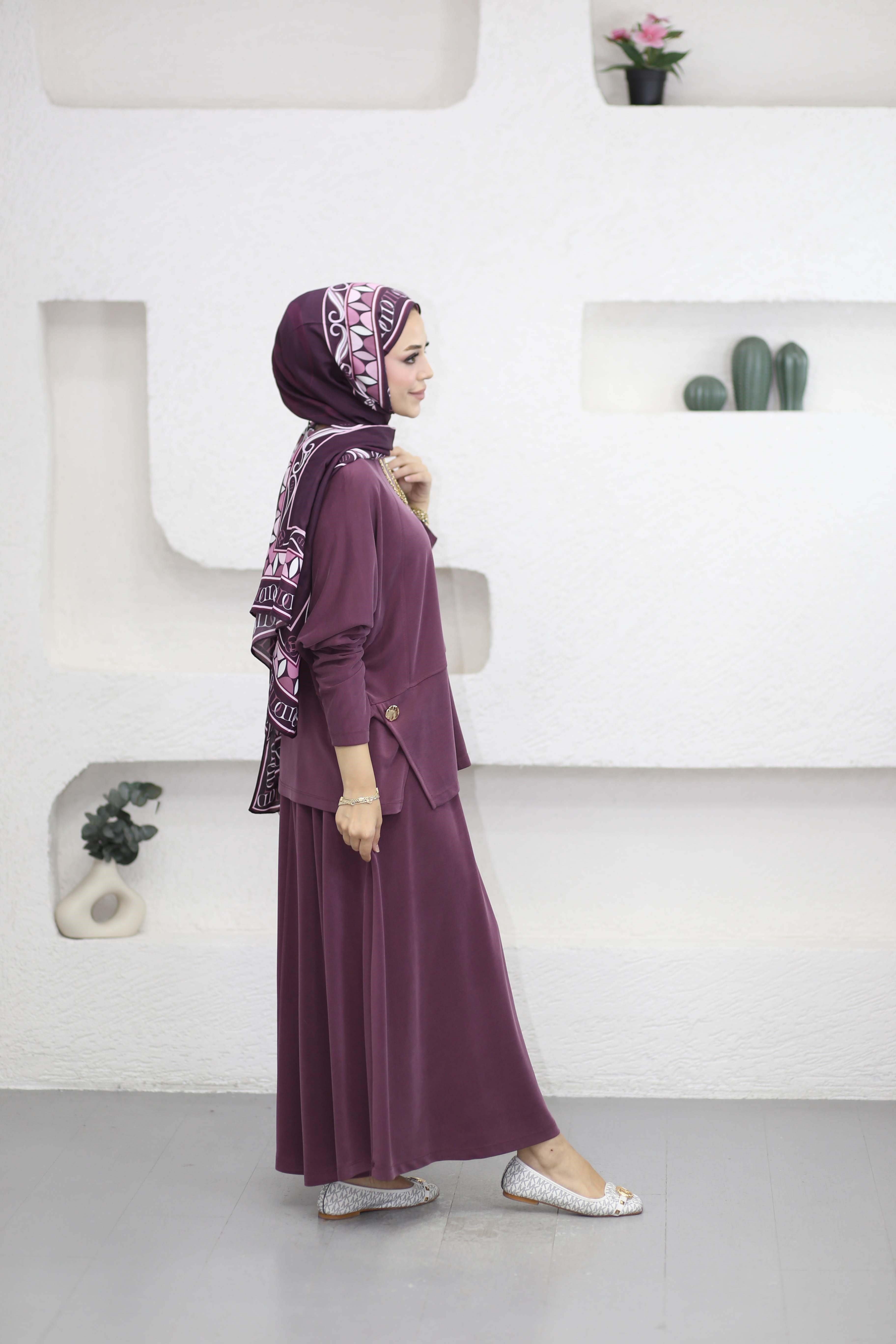 Oryo Takım Bordo 2681
