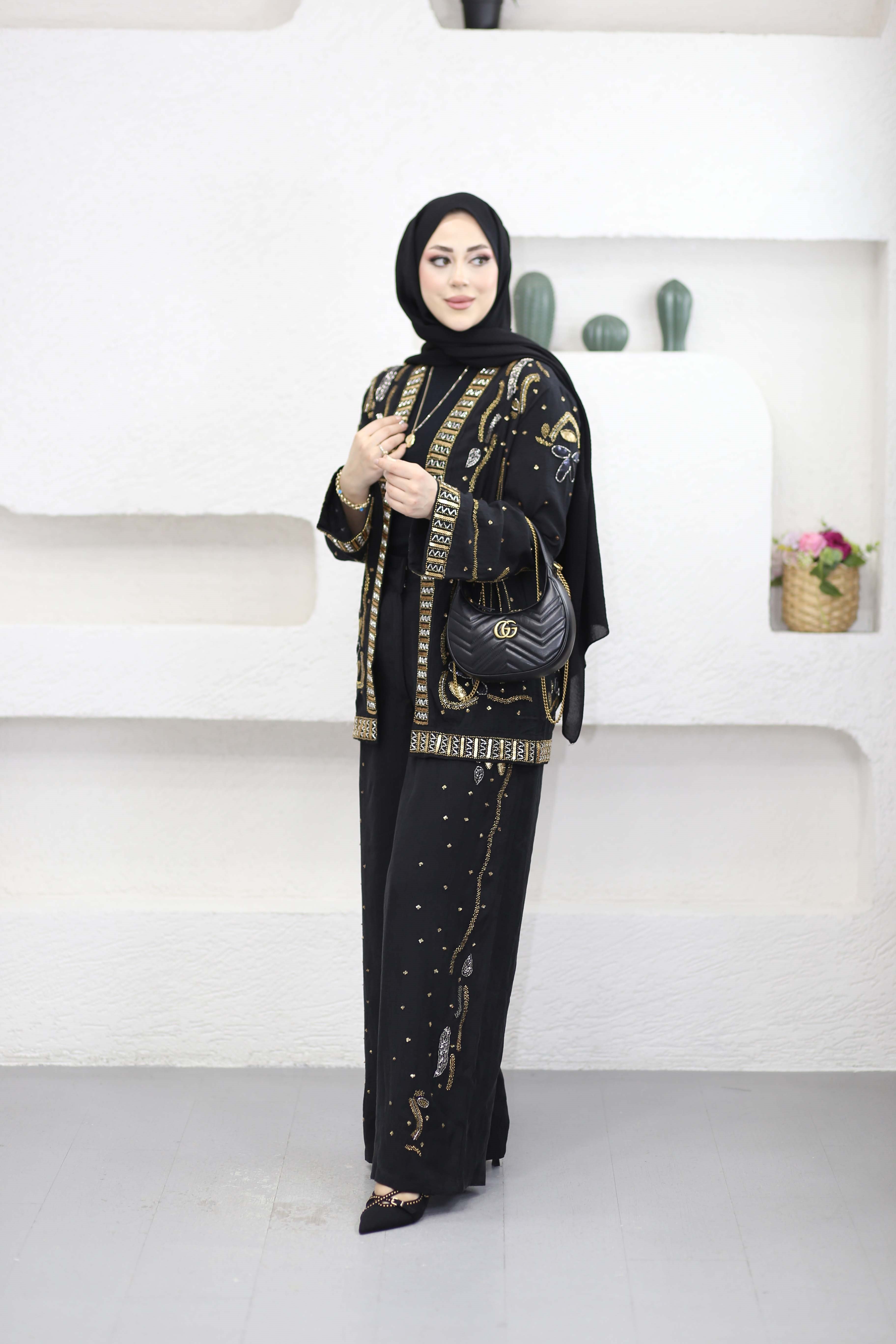 Sharm Takım Siyah 34839