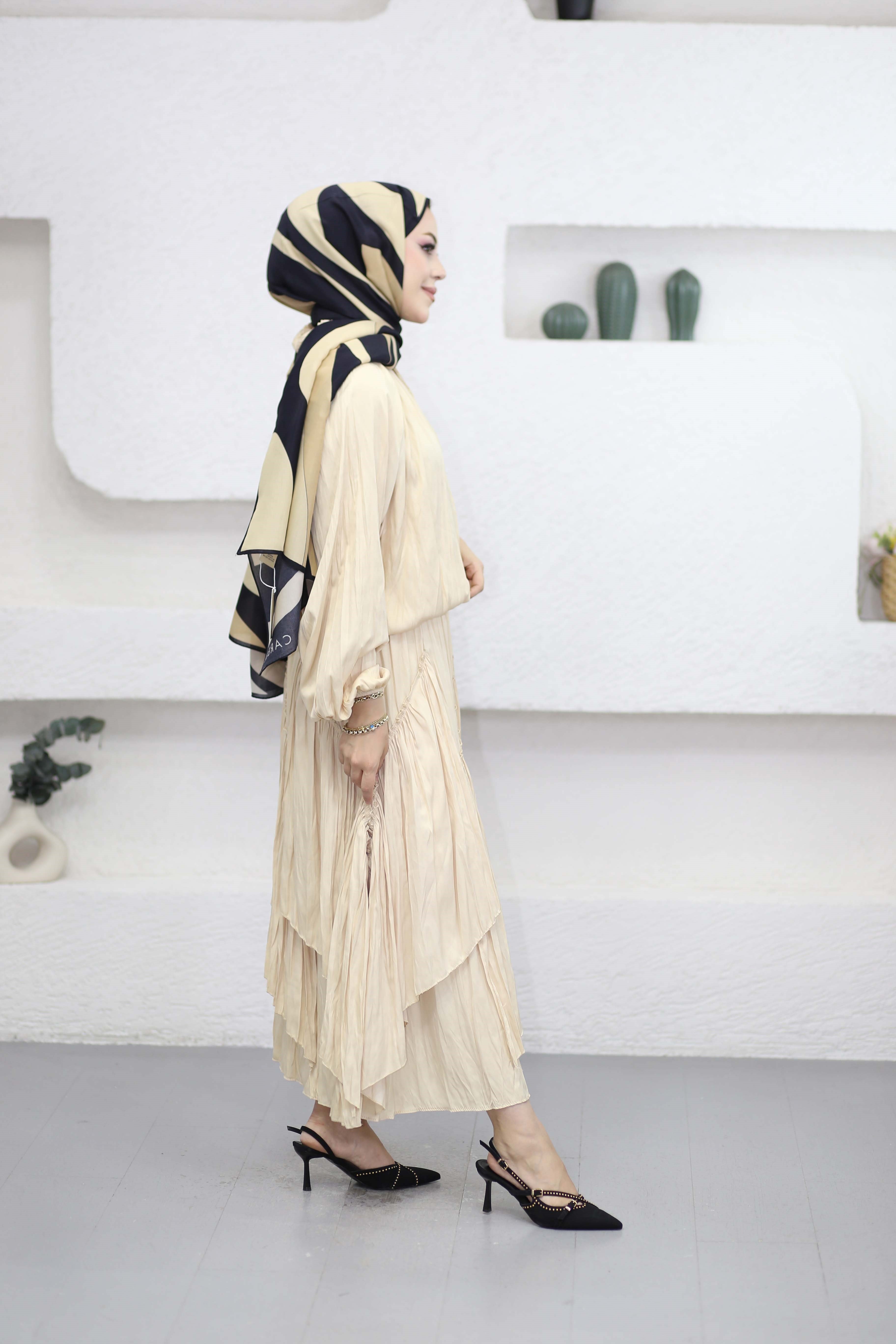 Zeynep Takım Bej 6579