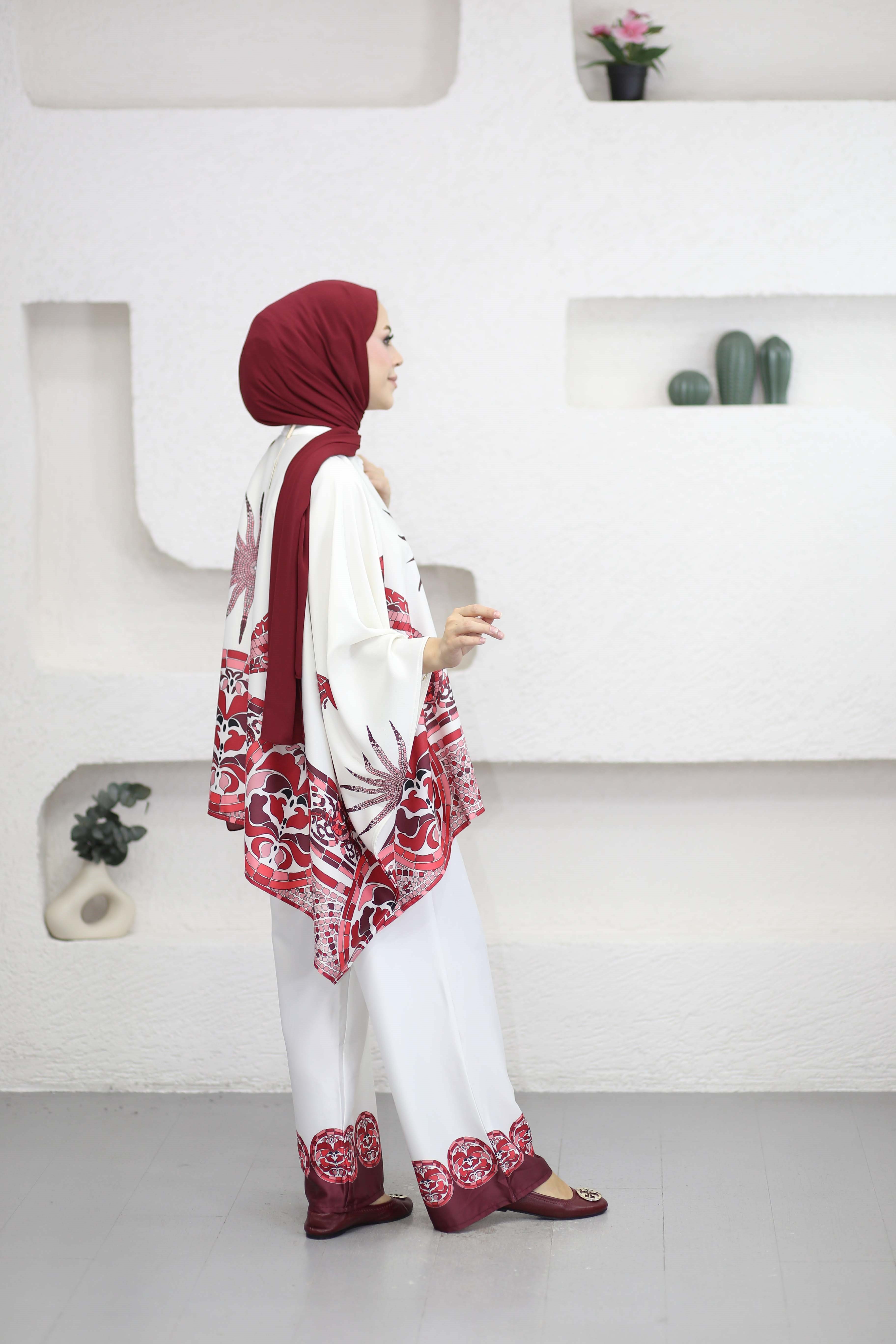 Güneş Takım Bordo 3154