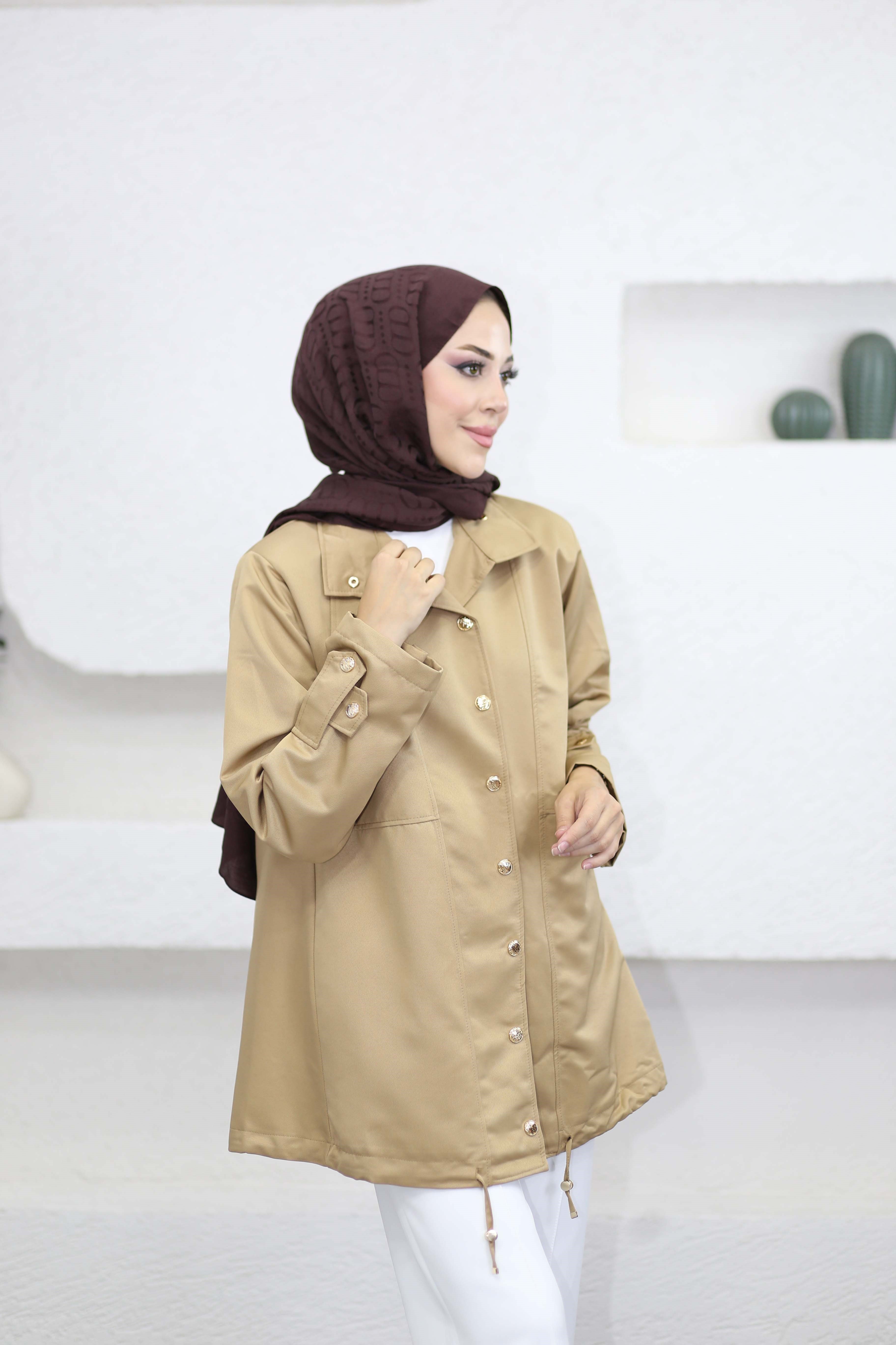 Molis Trençkot Camel 9020