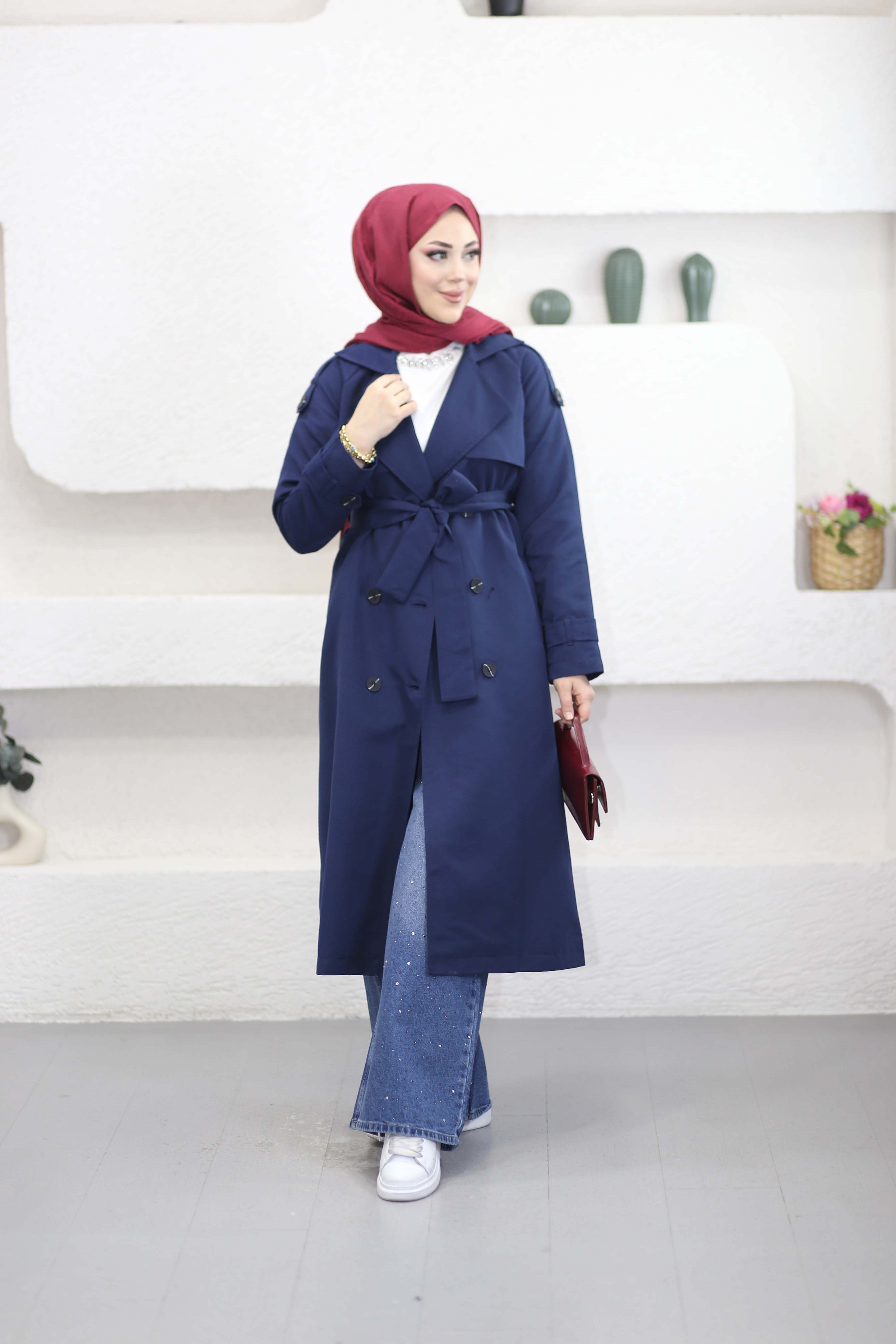 Şeyda Trenç Lacivert 4042