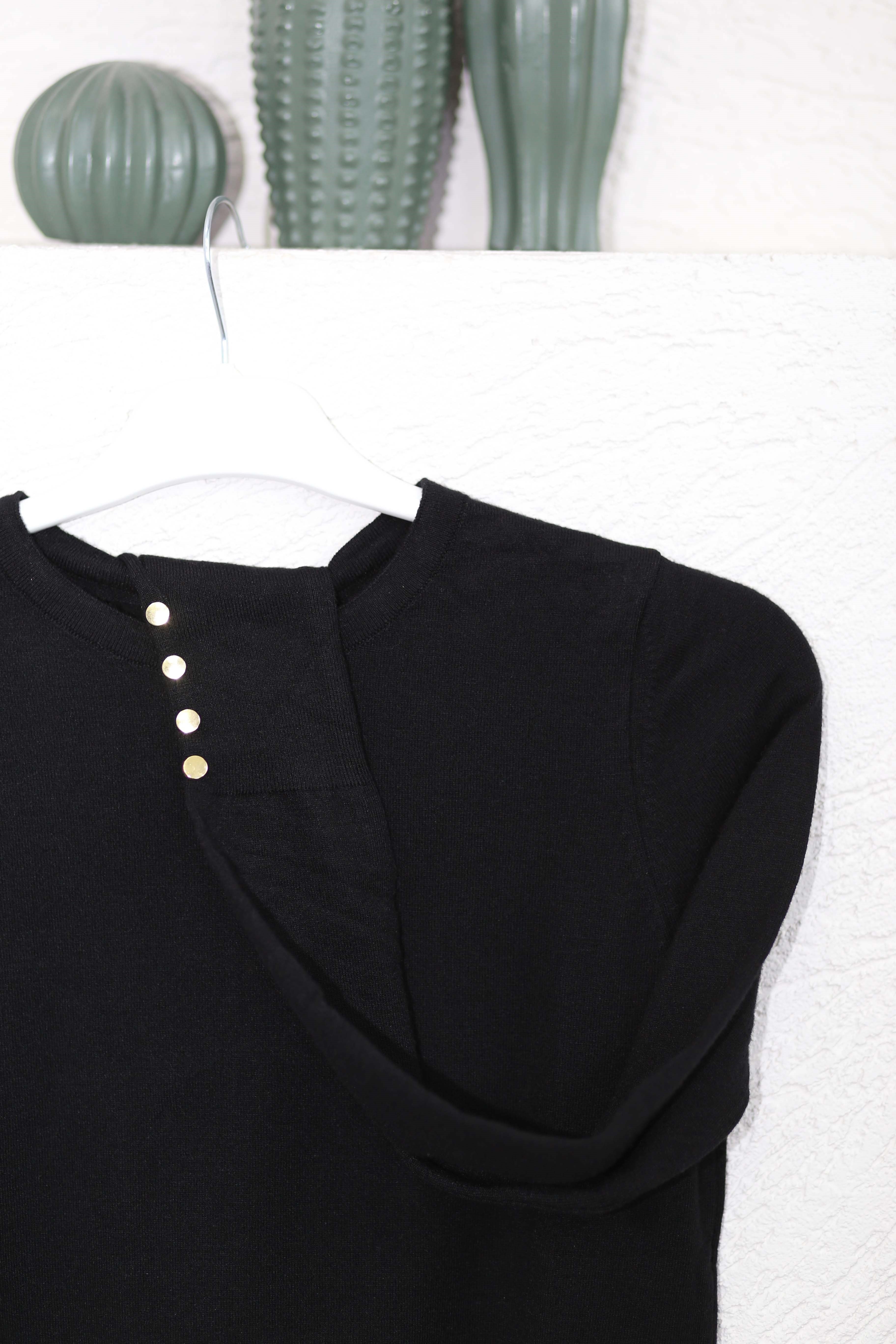 Zara Triko Badi Siyah 6116
