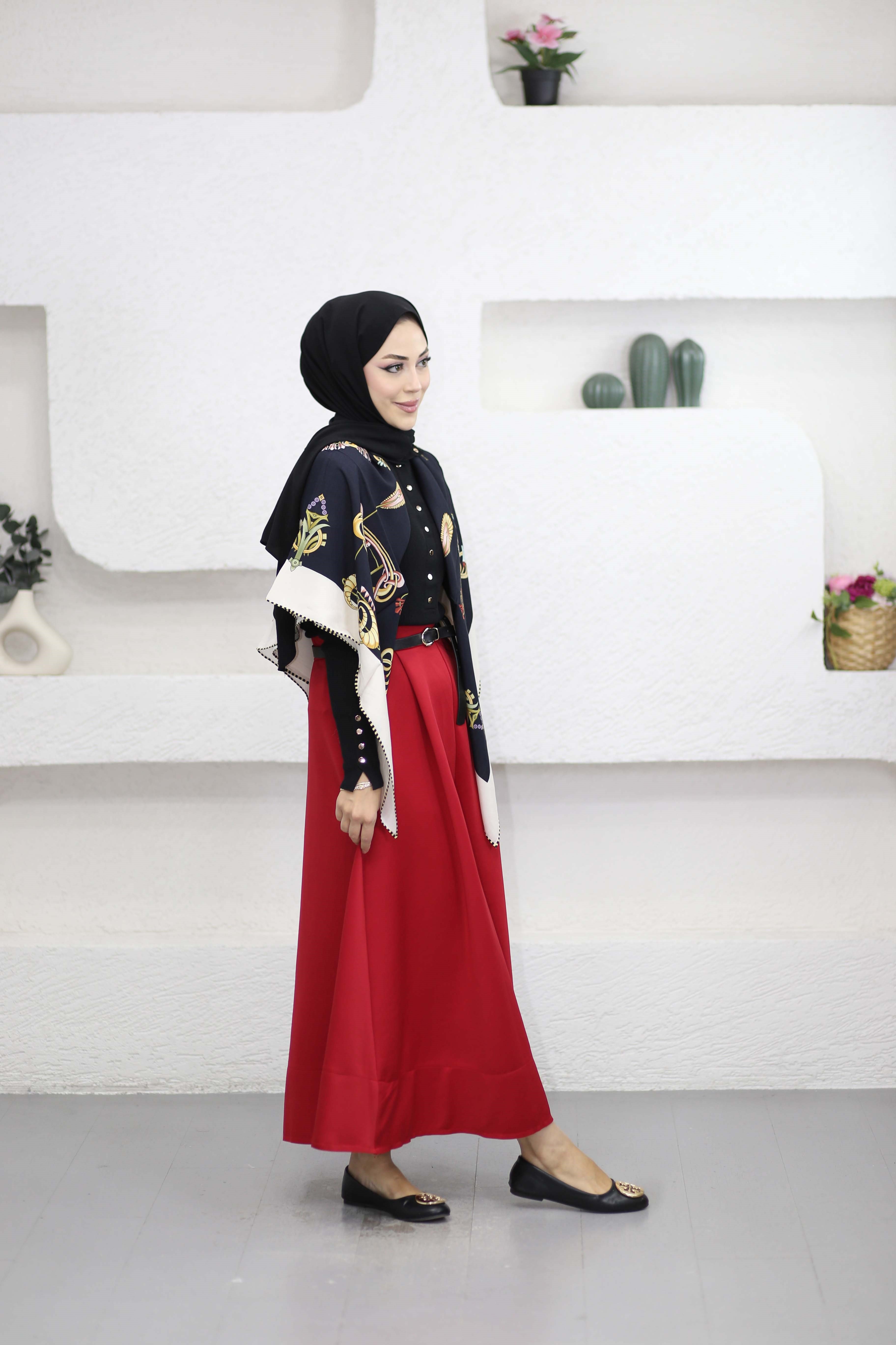 Çıtçıt Yaka Kazak Siyah 44310