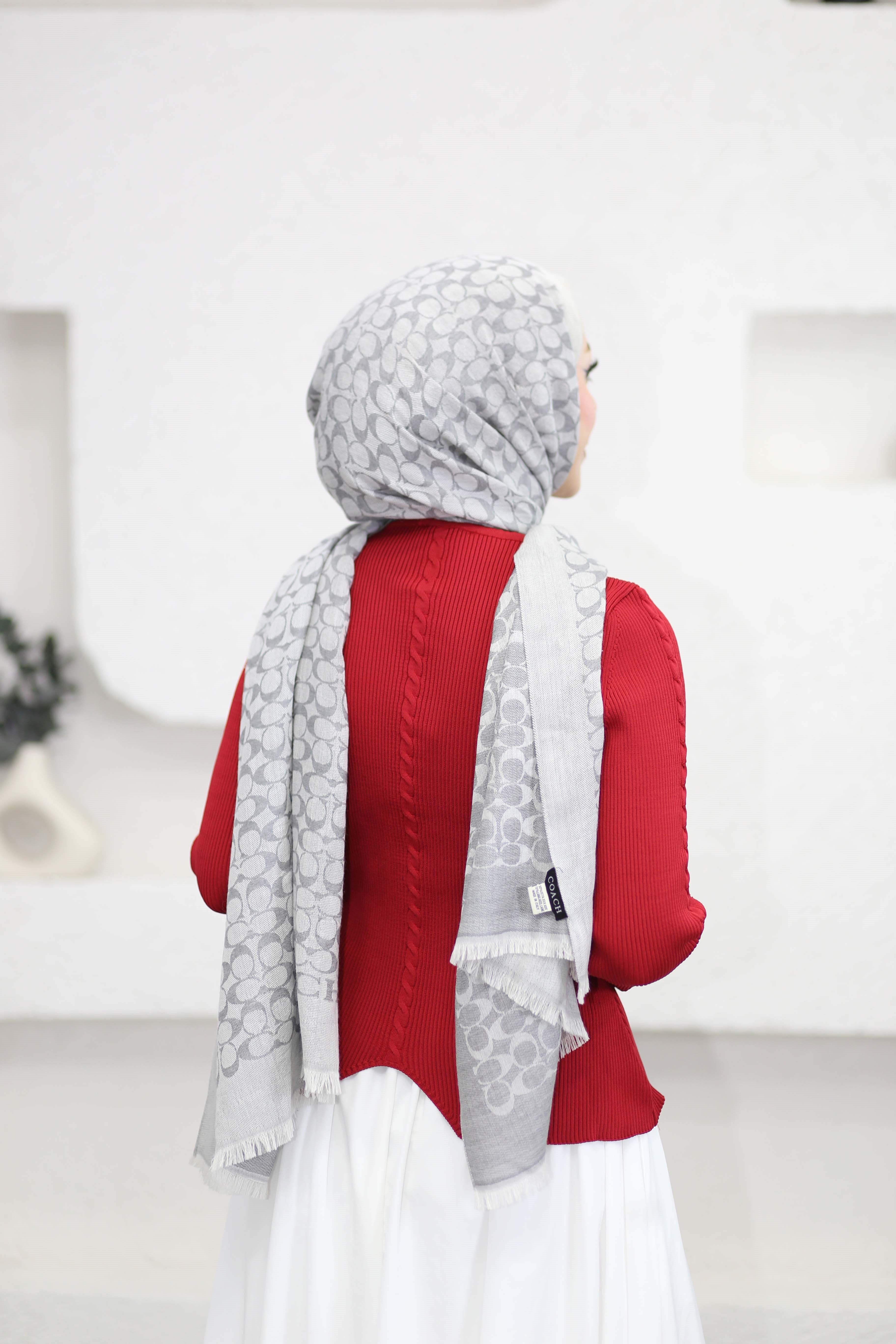 Fitilli Triko Badi Kırmızı 27013