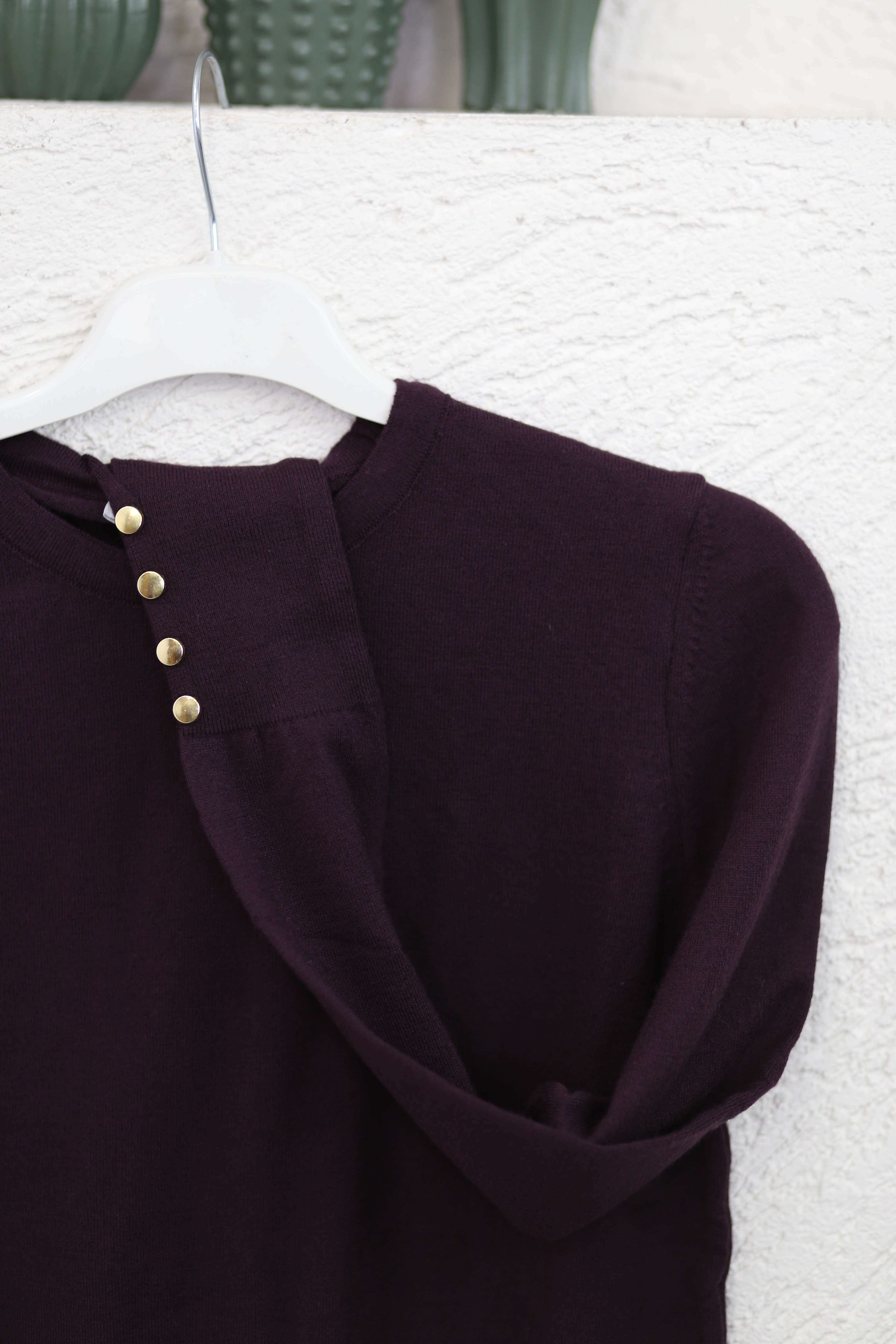 Zara Triko Badi Mor 6116