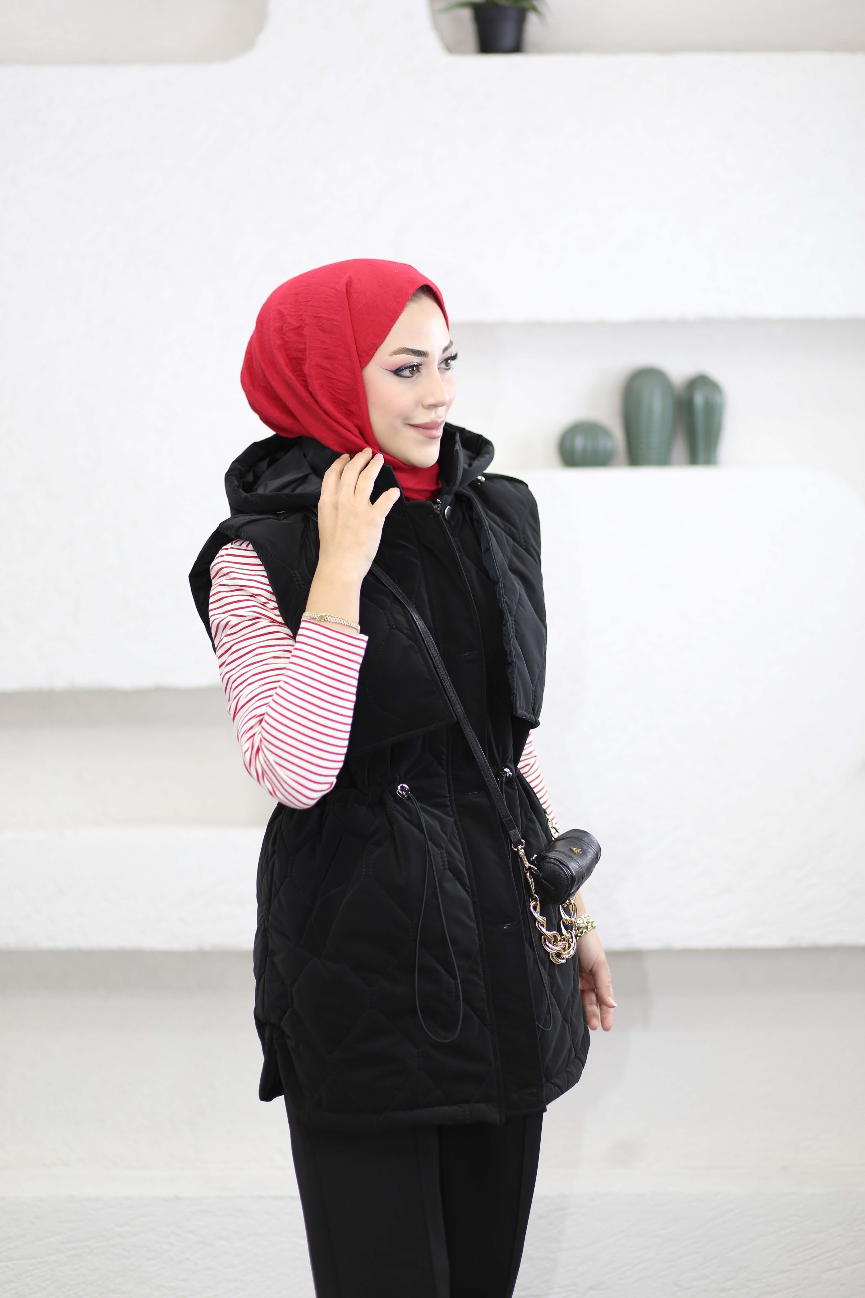 Erçin Yelek Siyah 2254