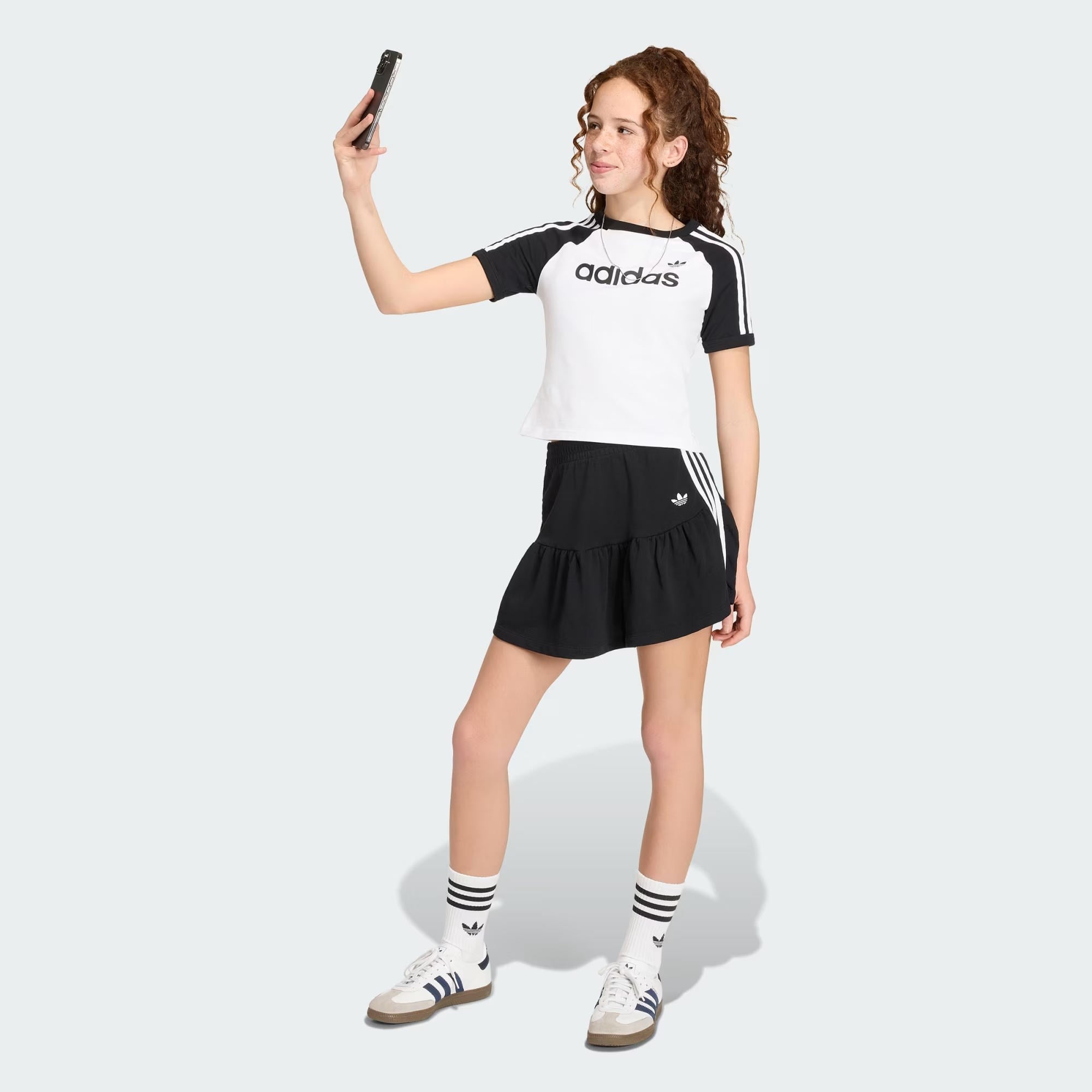 3 STRIPE SKIRT - ADIDAS SIYAH
