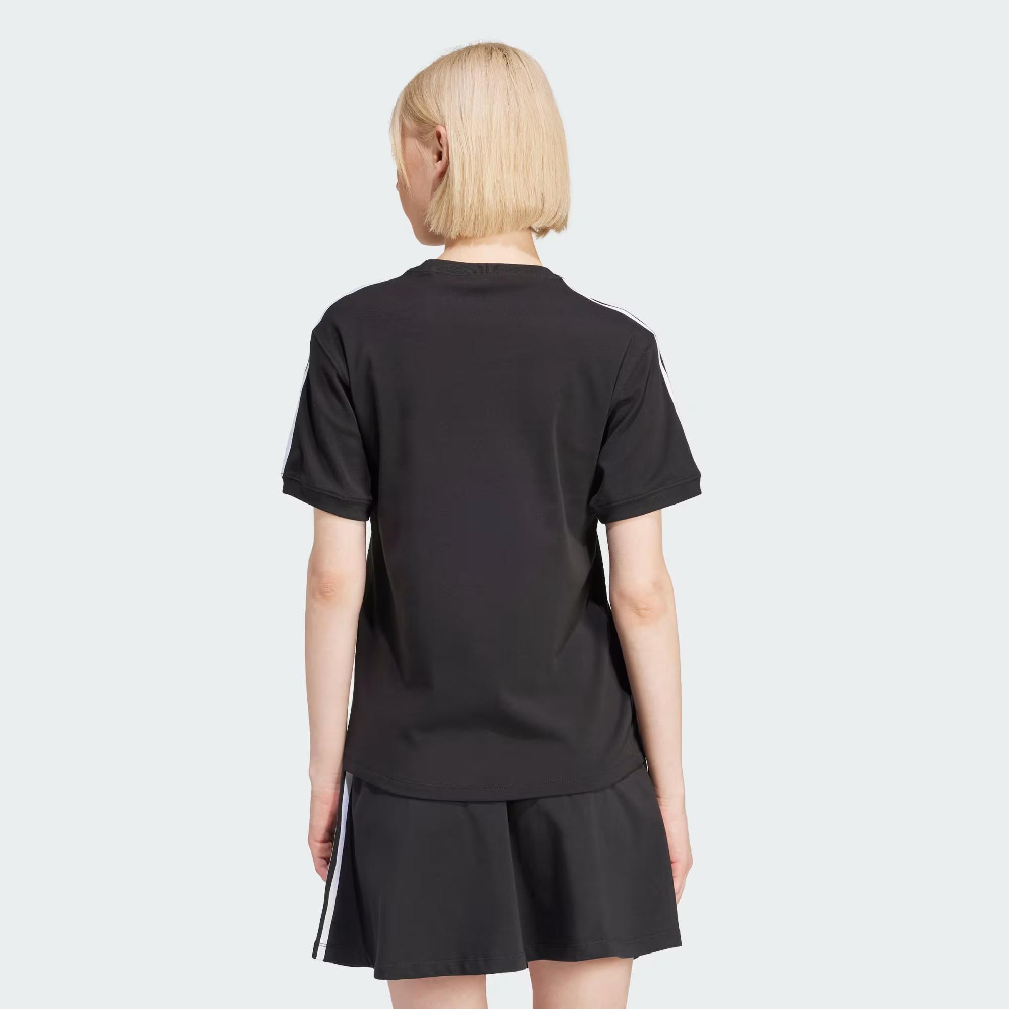 3 STRIPE TEE - ADIDAS SIYAH