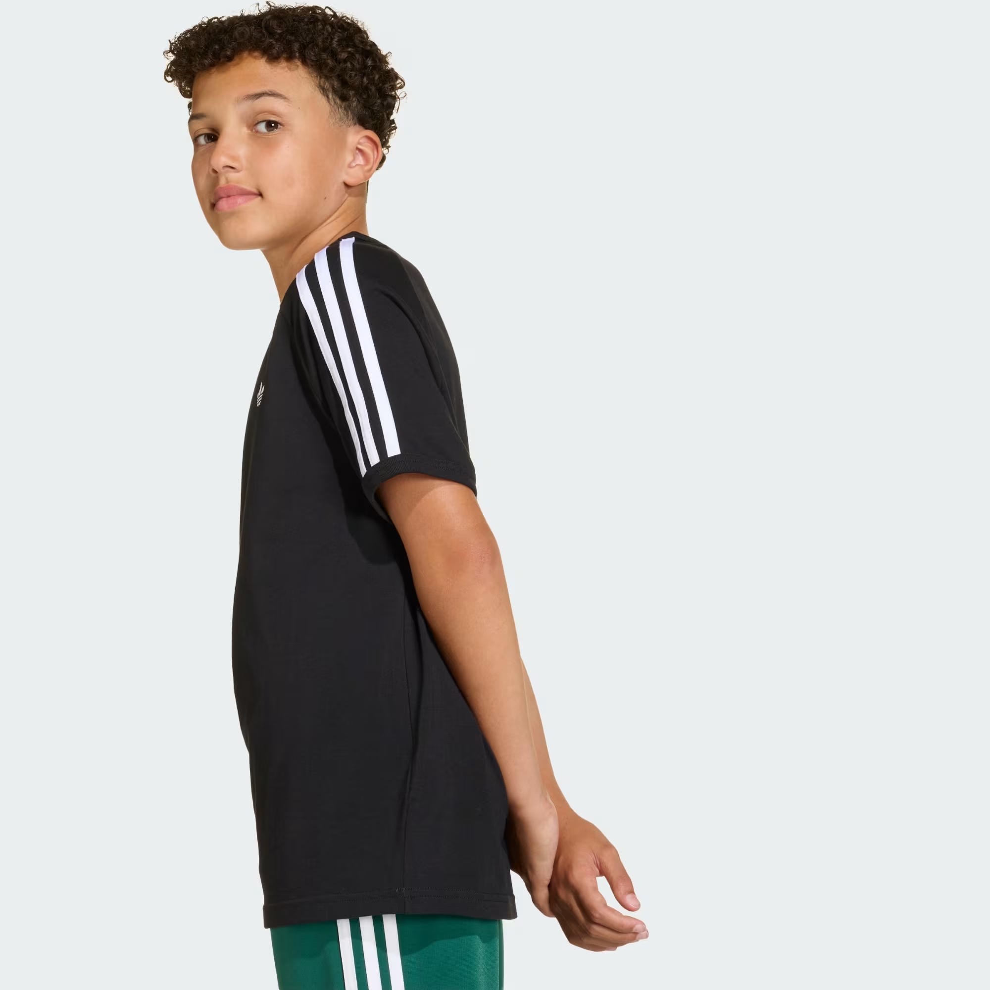 3 STRIPE TEE - ADIDAS SIYAH