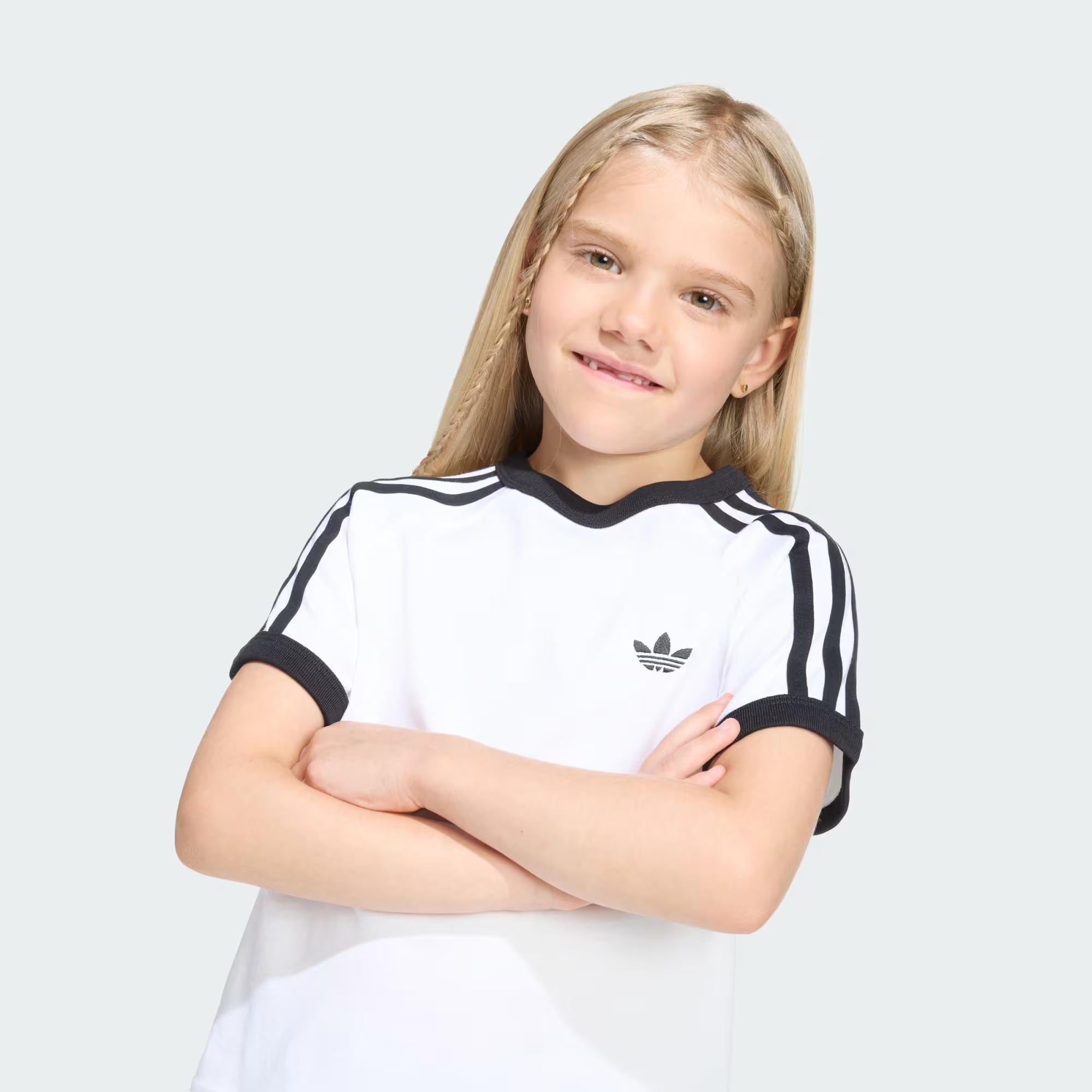 3 STRIPES TEE - ADIDAS SIYAH